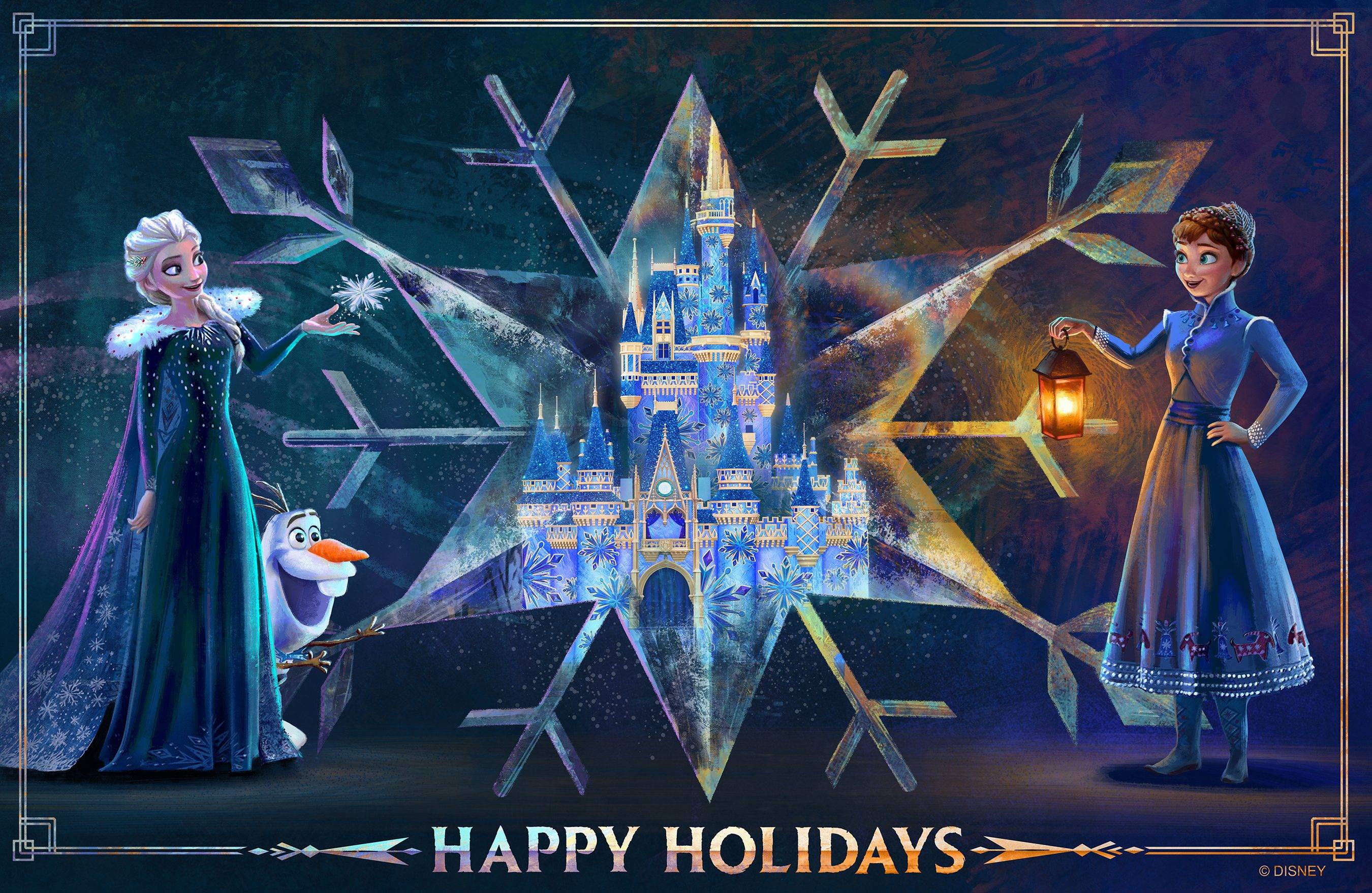 Frozen Holiday Surprise marketing art