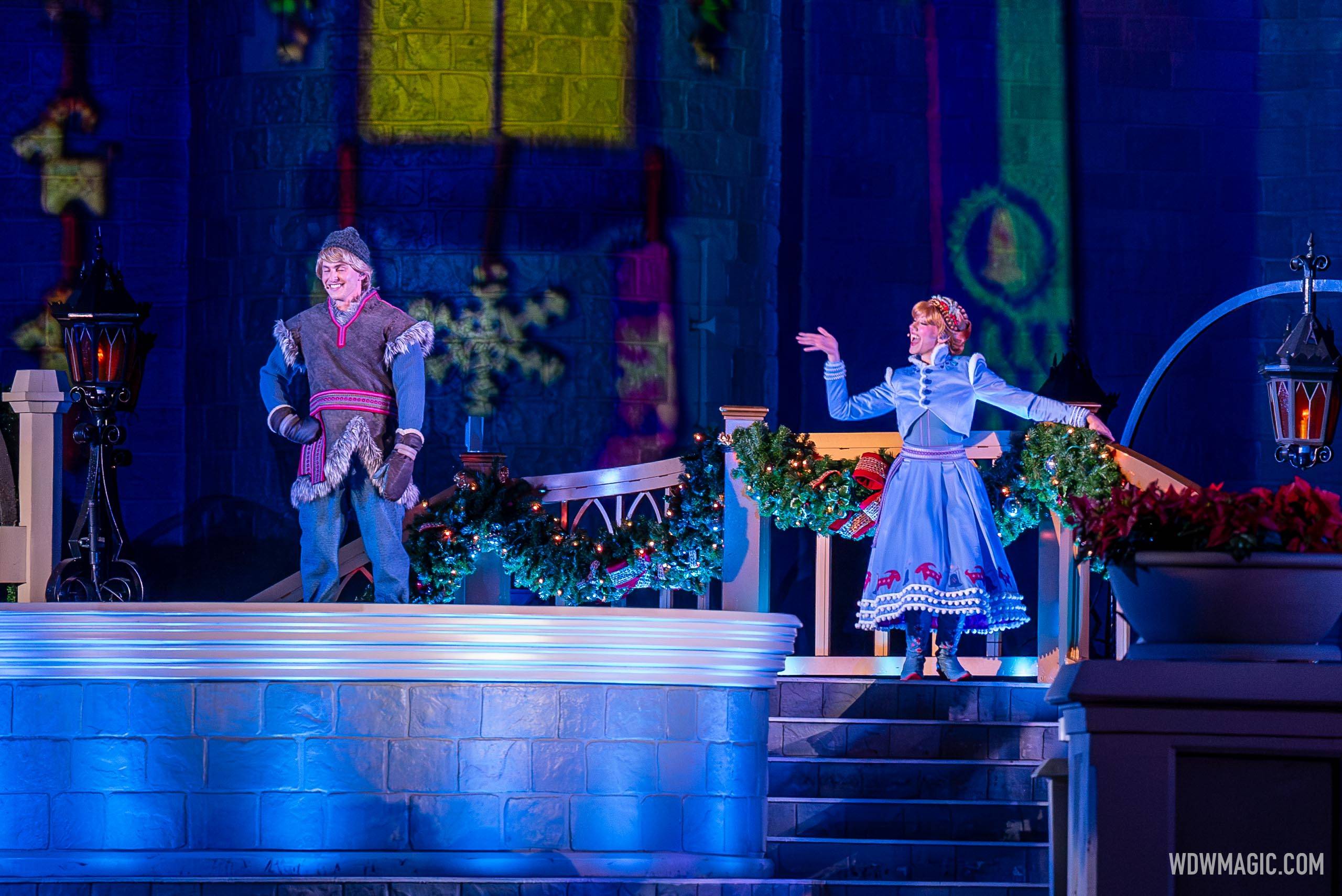 Frozen Holiday Surprise opening night