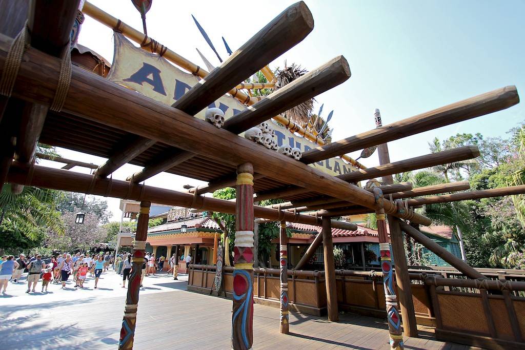 Closeup of the all new wood structure