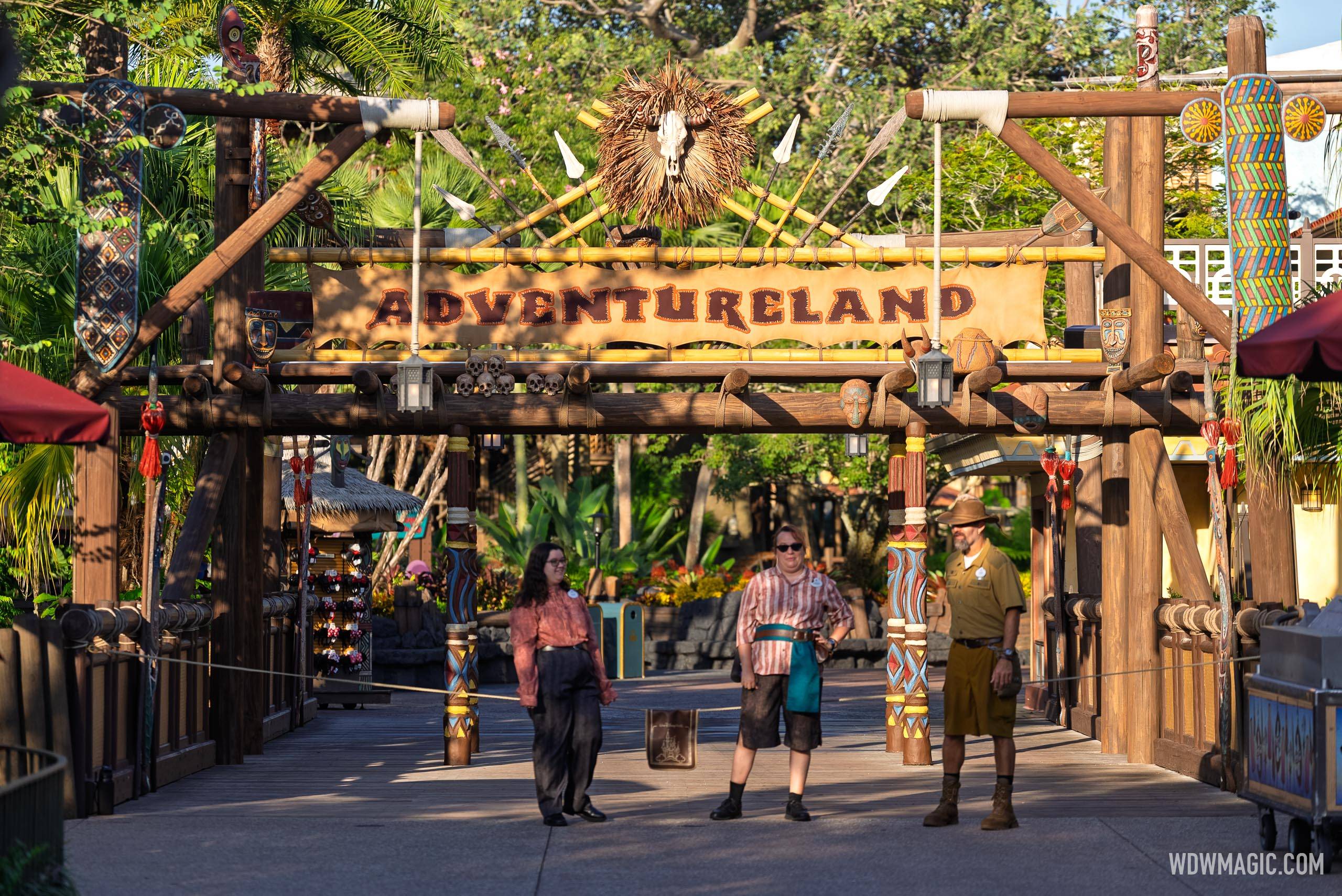 Adventureland Marquee Refurbished - September 15, 2025