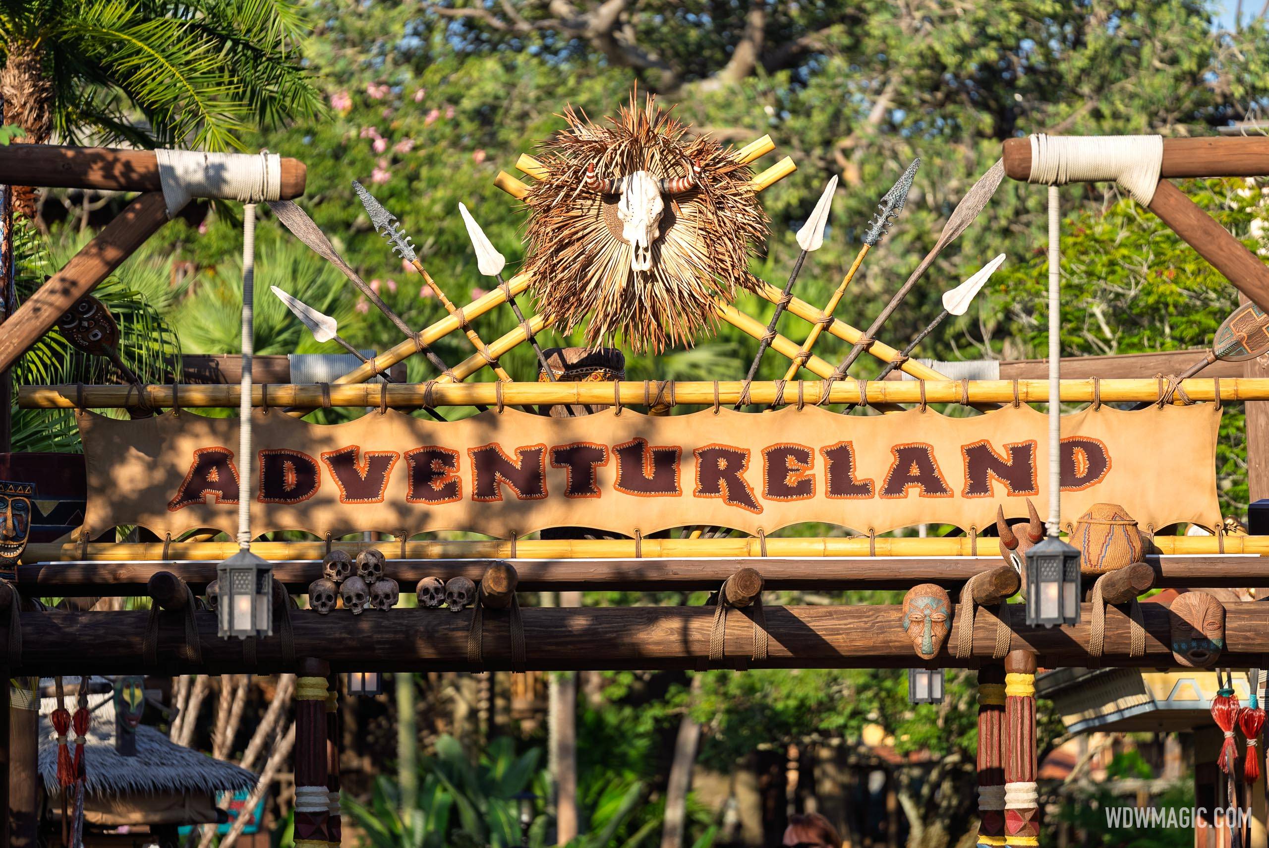 Adventureland Marquee Refurbished - September 15, 2025