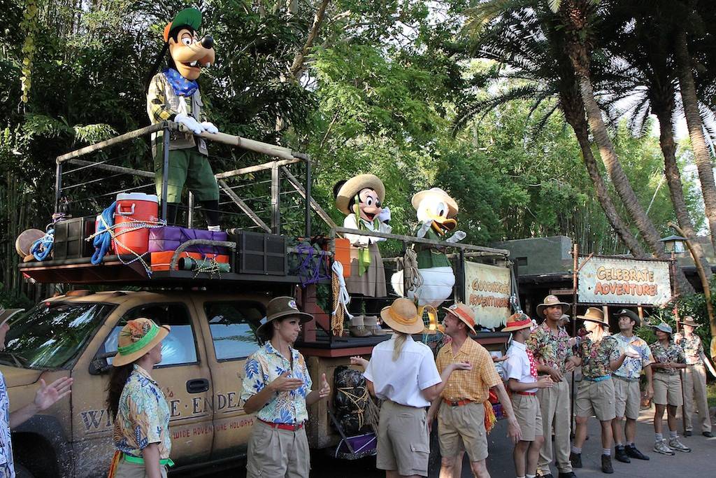 New character truck for the Adventurers' Celebration Gathering at Disney's Animal Kingdom