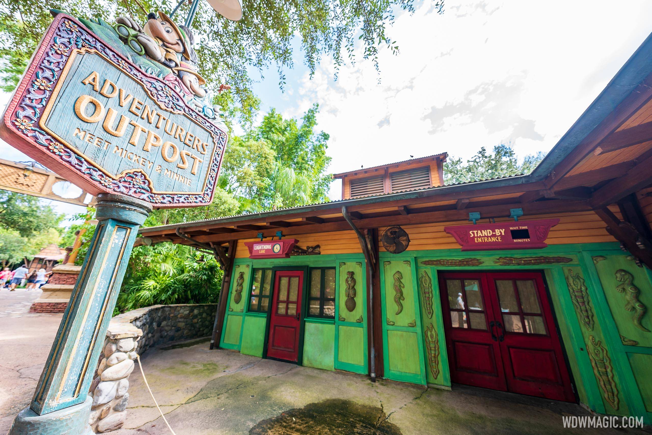 Reopening date set for Adventurer's Outpost character meet and greet at Disney's Animal Kingdom