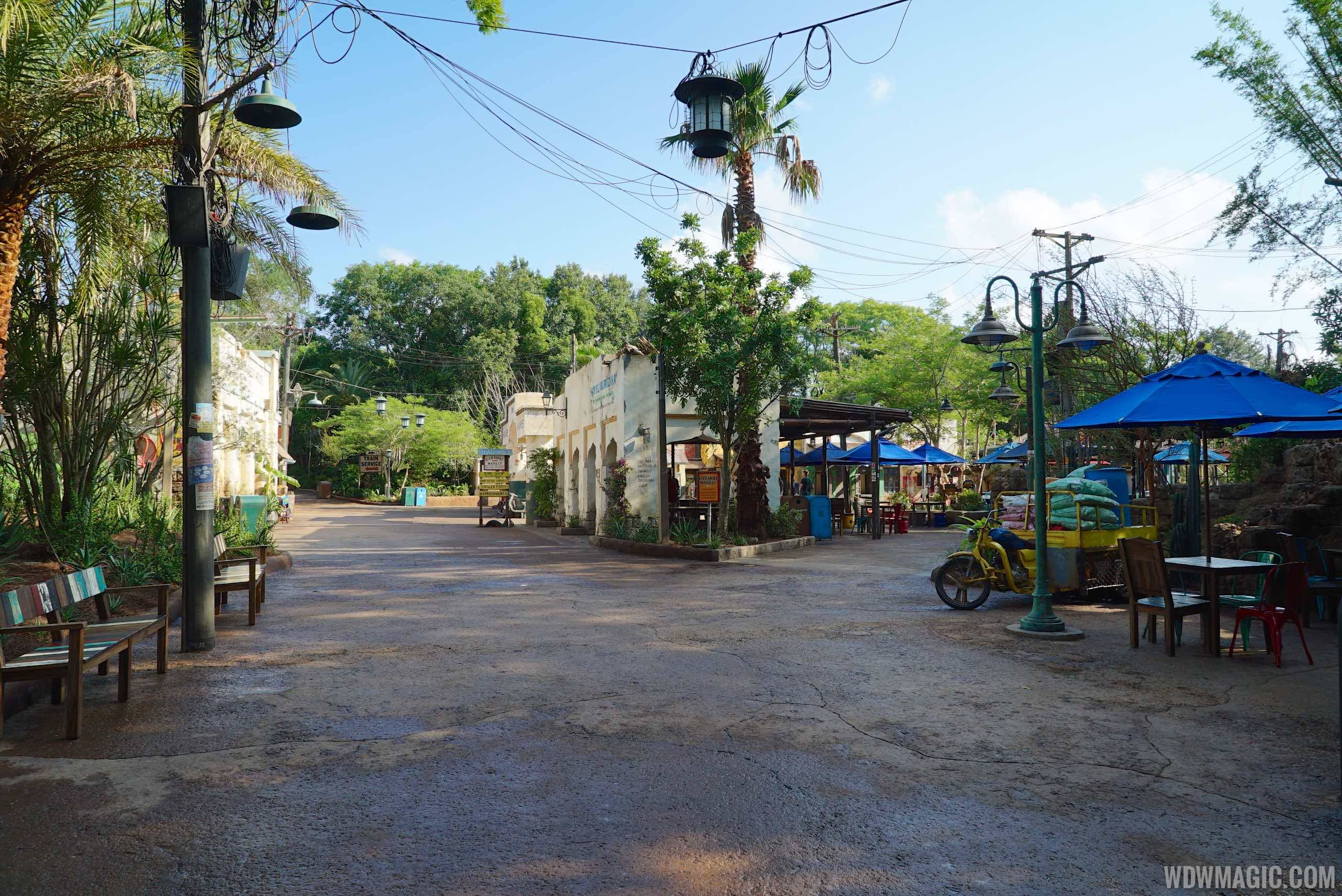 Harambe Market - View from the Asia entrance