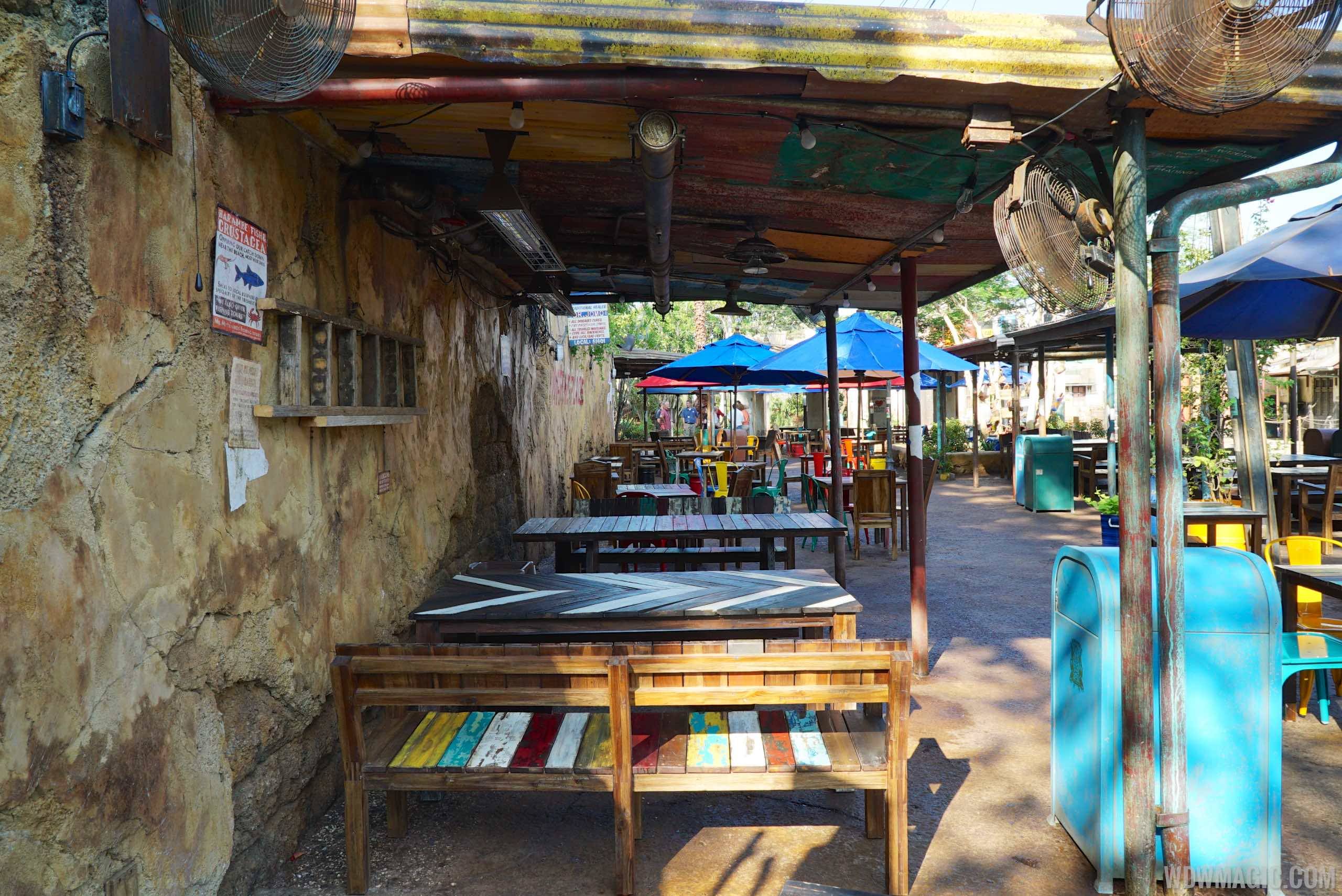 Harambe Market - Dining area