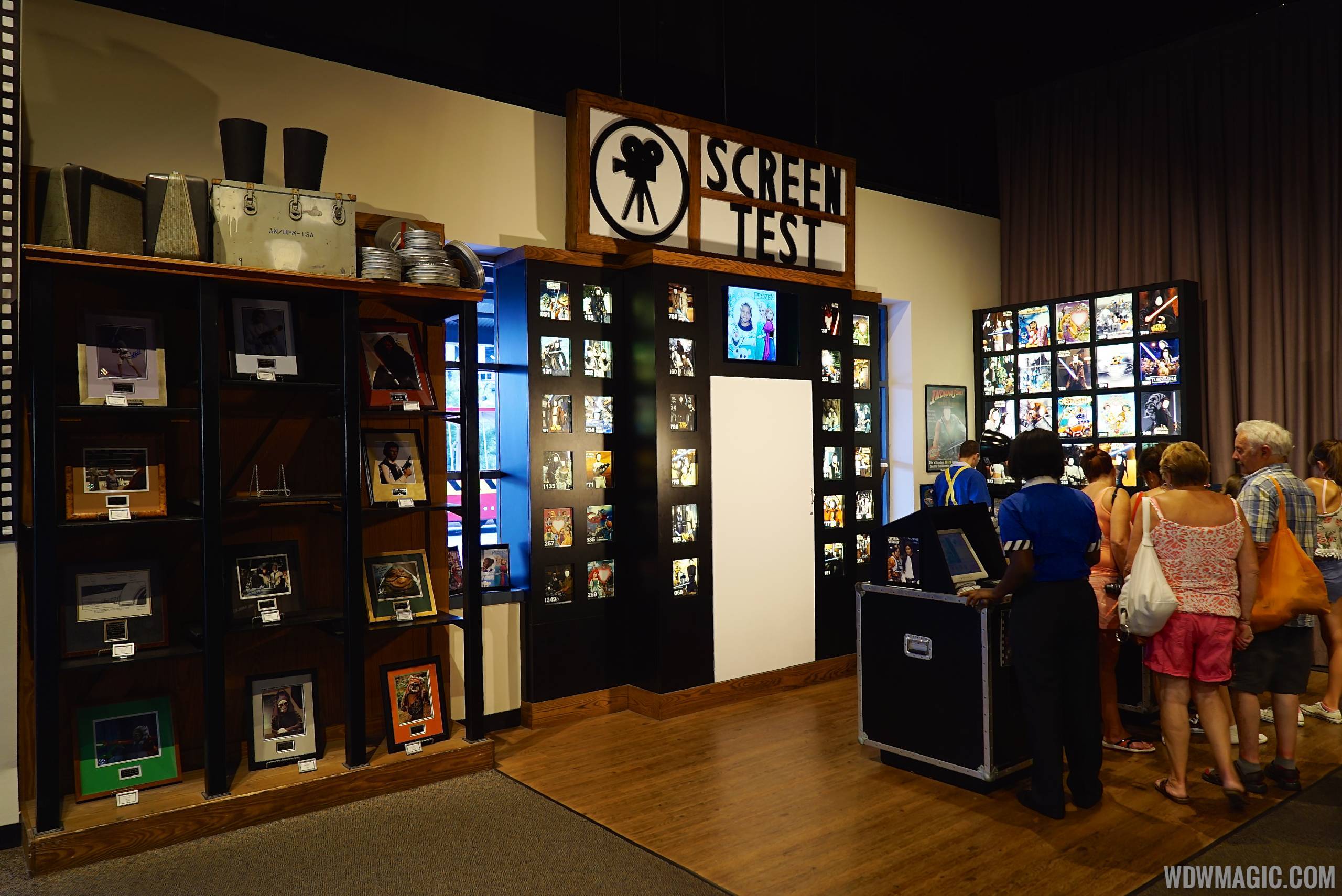 American Film Institute exhibit - The Showcase Shop photography kiosk