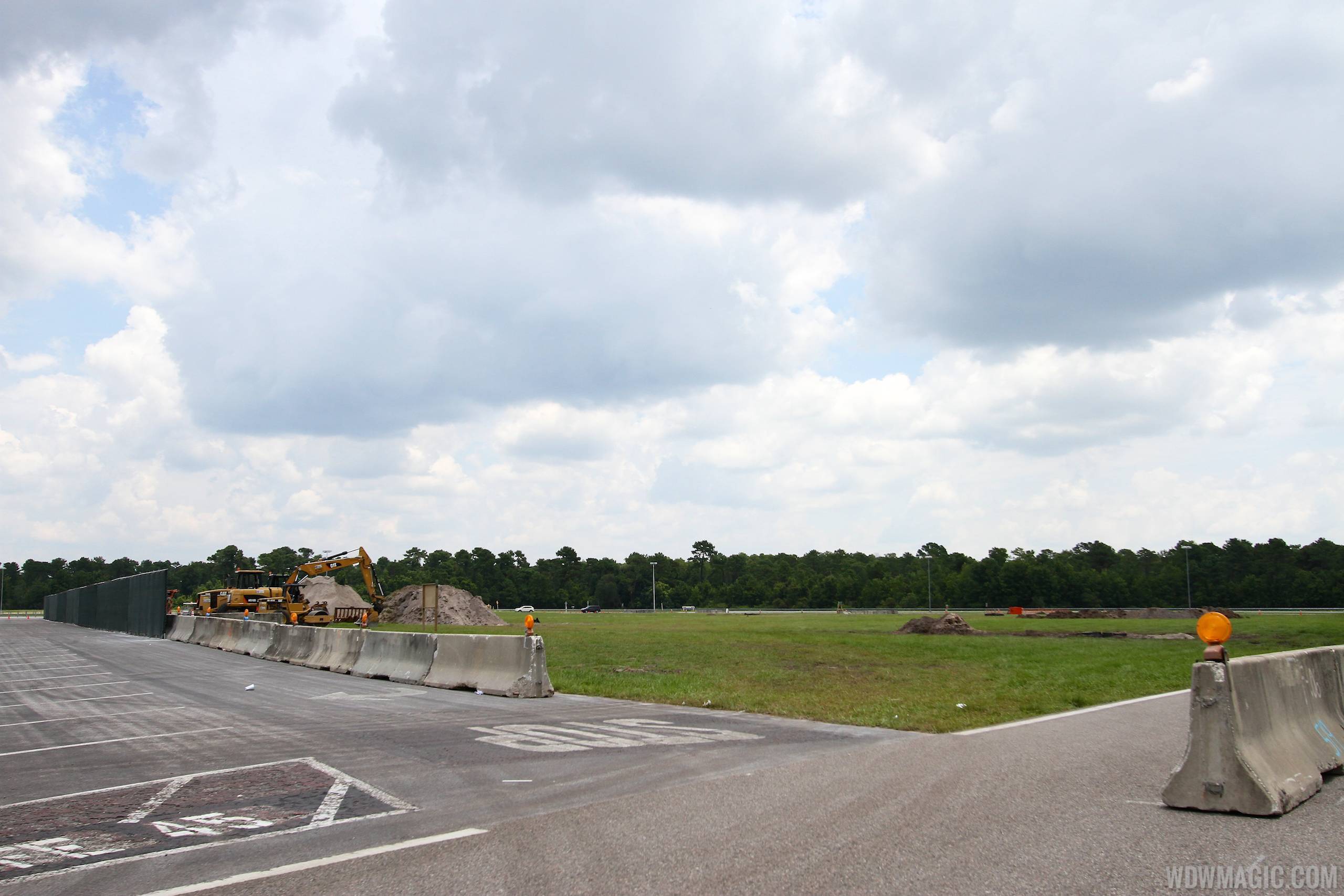 PHOTOS - New Yeti parking lot section at Disney's Animal Kingdom now under construction