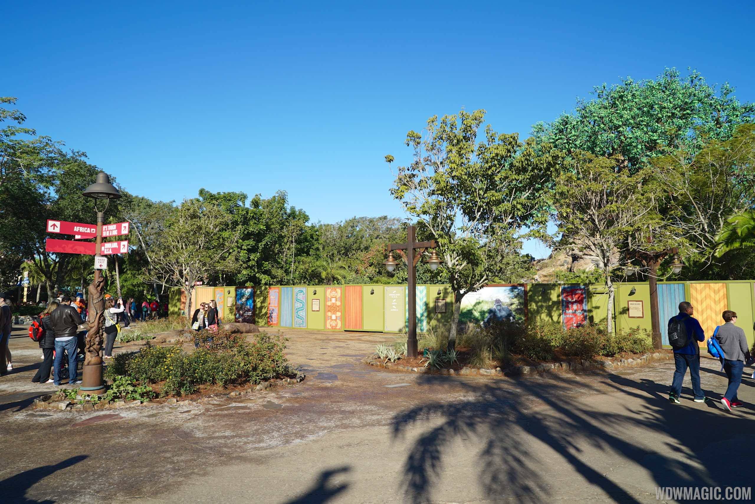 PHOTOS - Expanded area in-front of the Tree of Life opens at Disney's Animal Kingdom 
