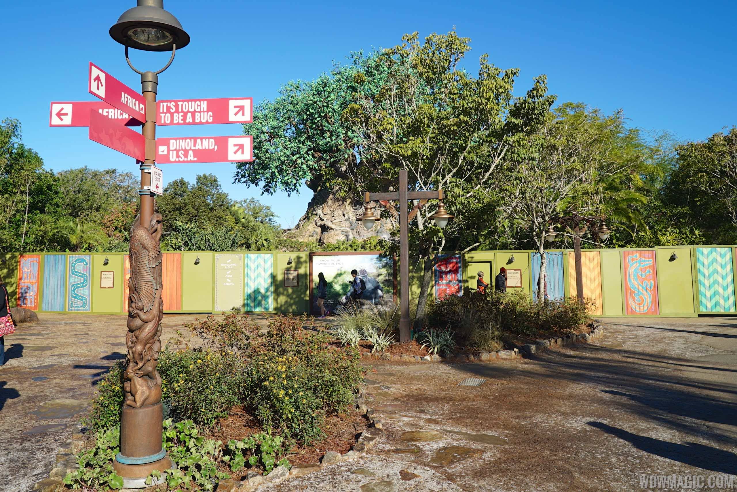PHOTOS - Expanded area in-front of the Tree of Life opens at Disney's Animal Kingdom 
