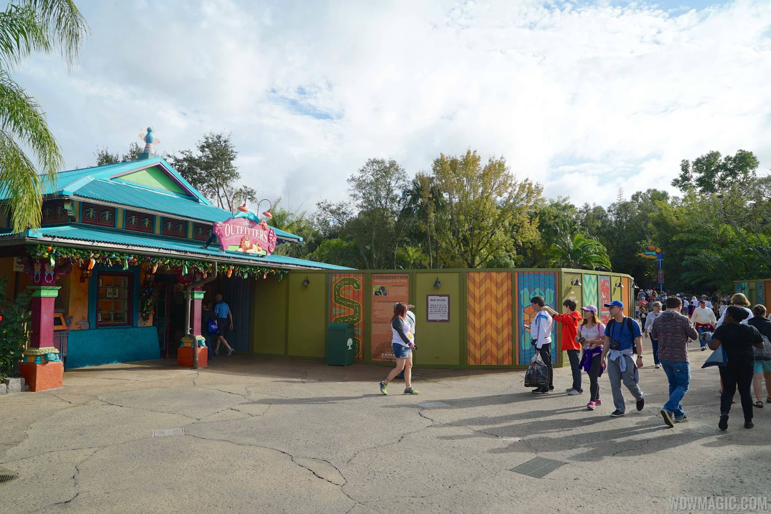 Discovery Island walkway expansion