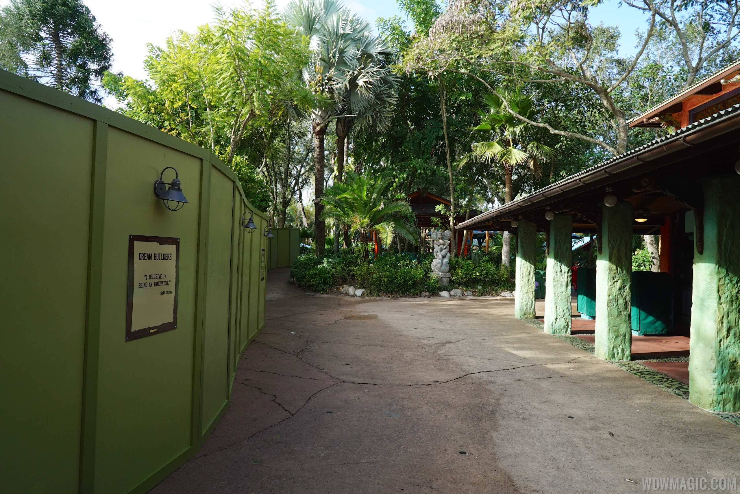 Discovery Island walkway expansion