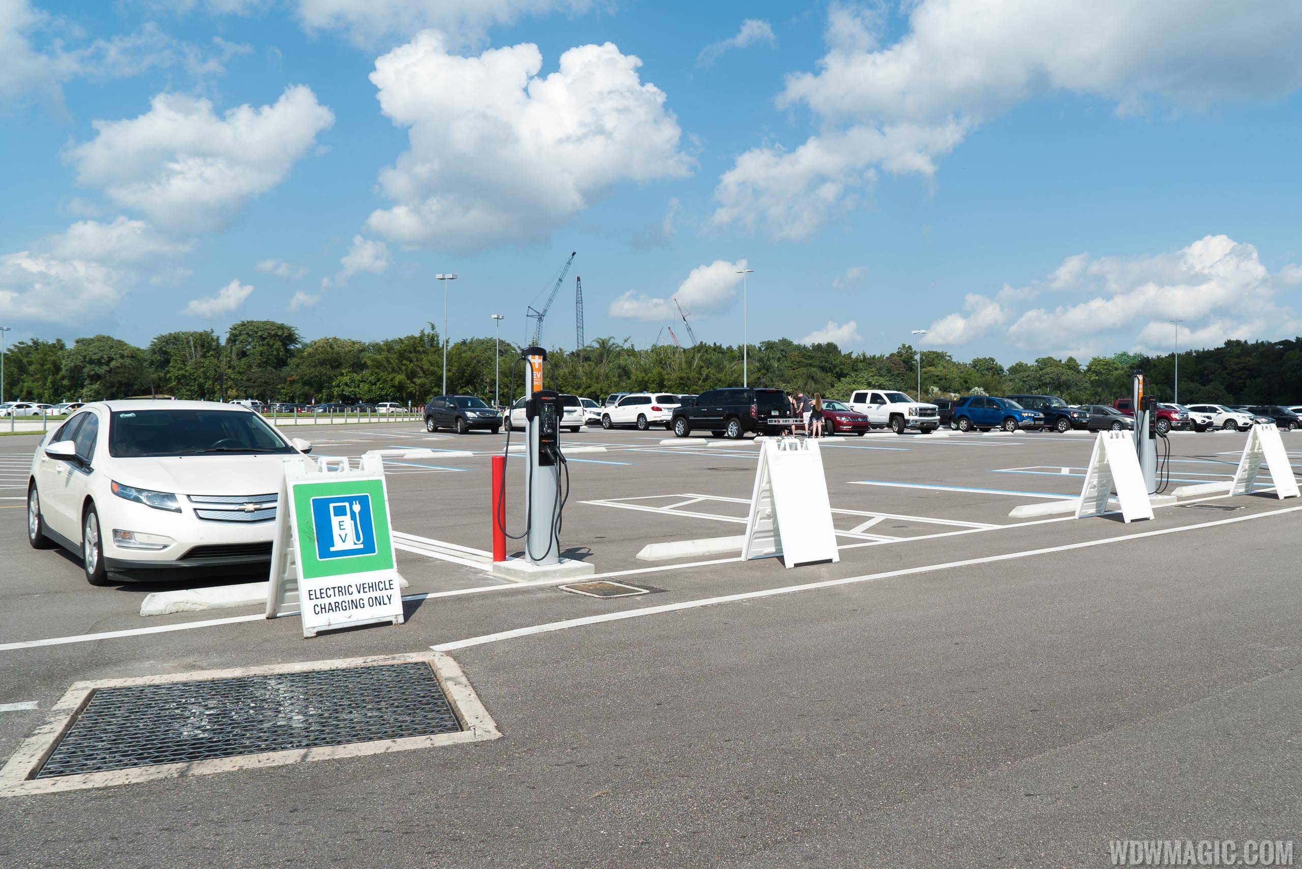 PHOTOS - Electric Vehicle charging now available at Disney's Animal Kingdom