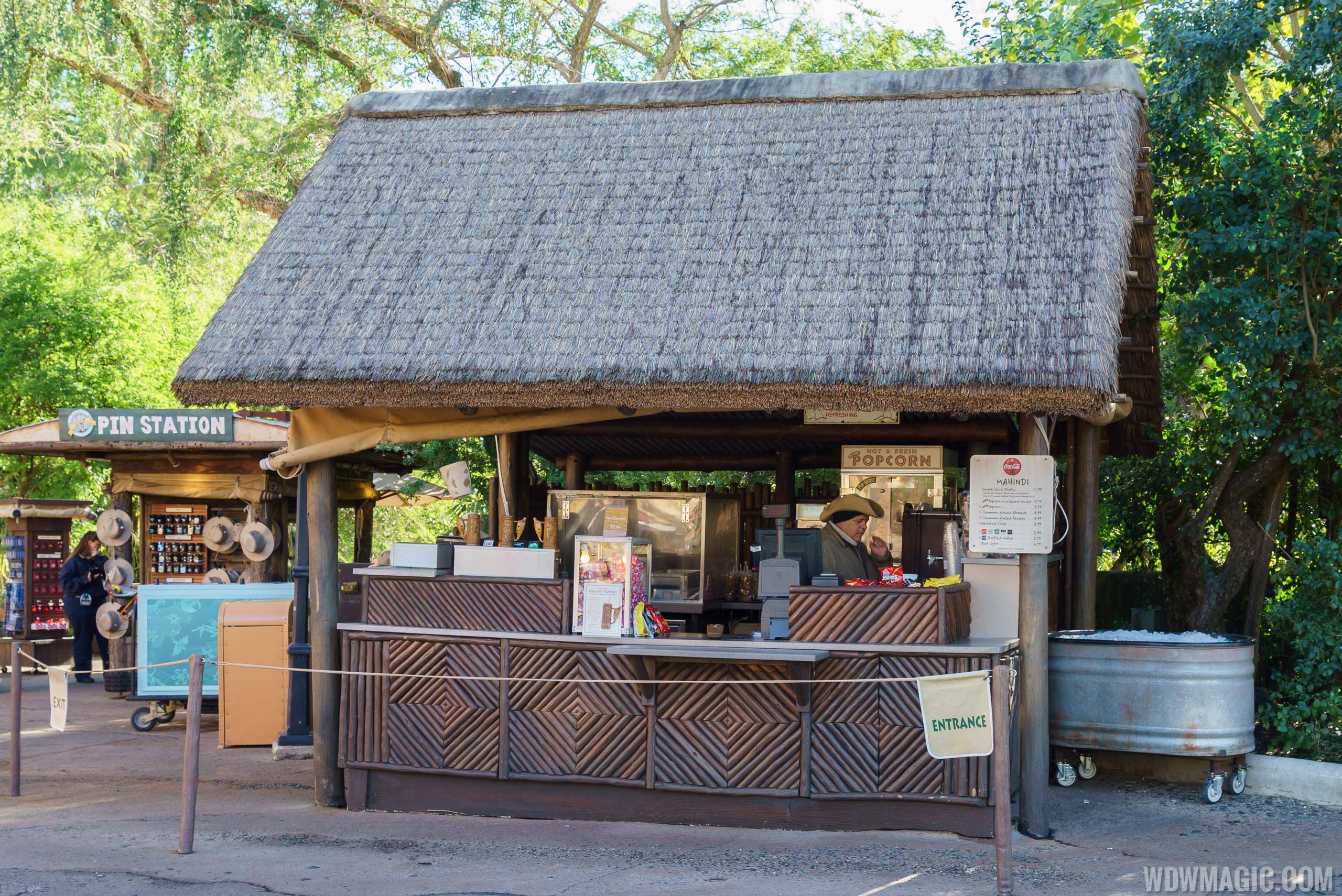 New look snack kiosks at Disney's Animal Kingdom