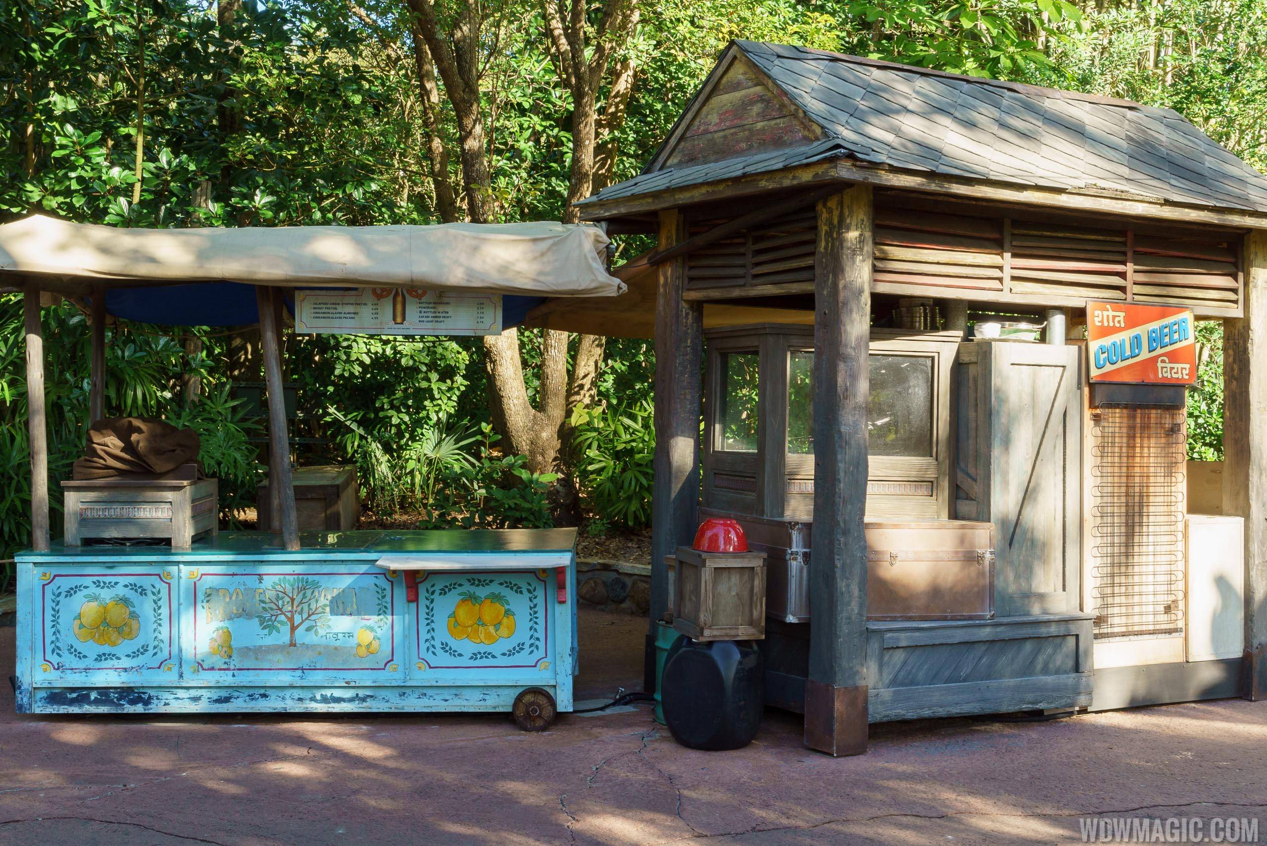 New look snack kiosks at Disney's Animal Kingdom