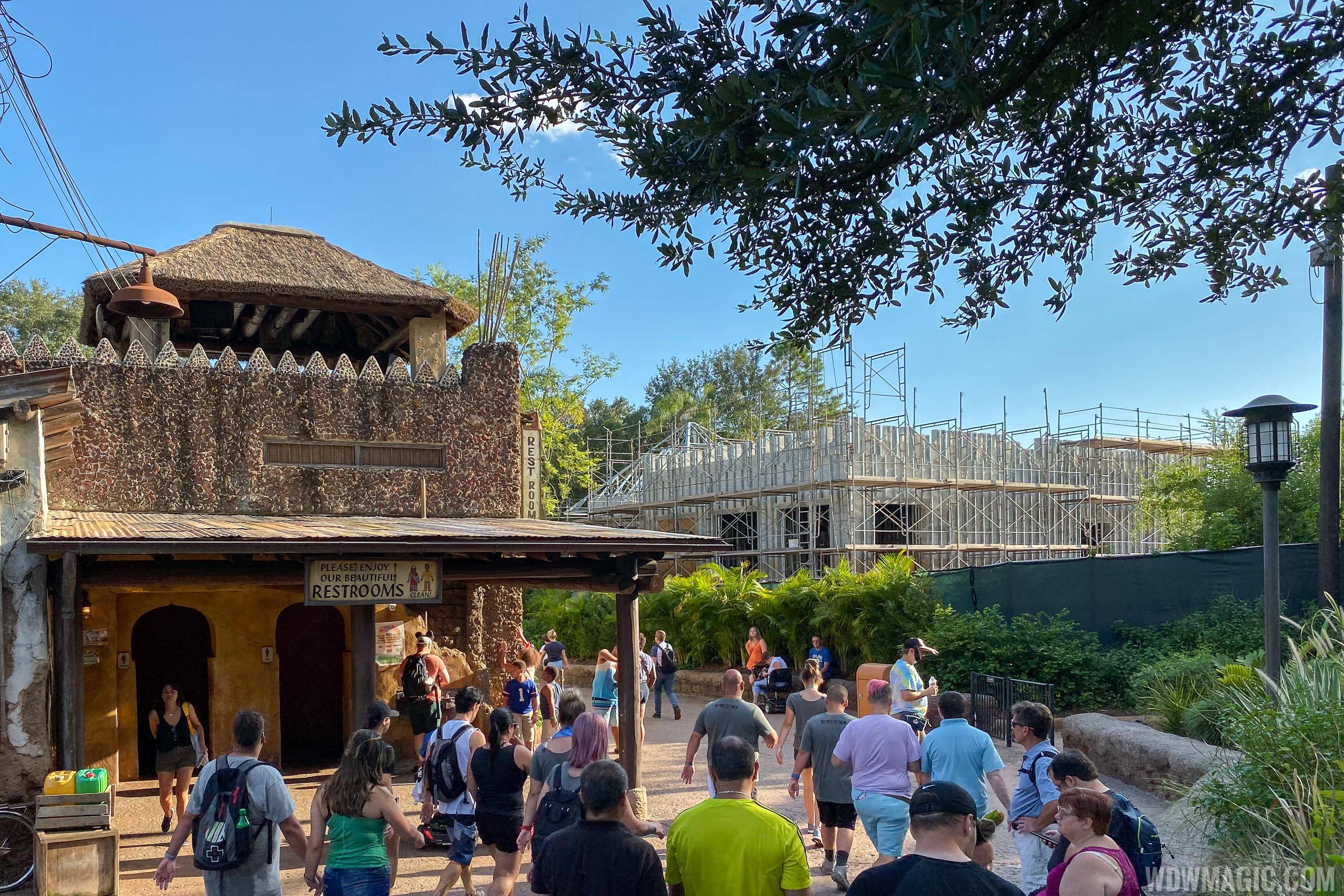 Club 33 Lounge construction at Disney's Animal Kingdom - September 2019