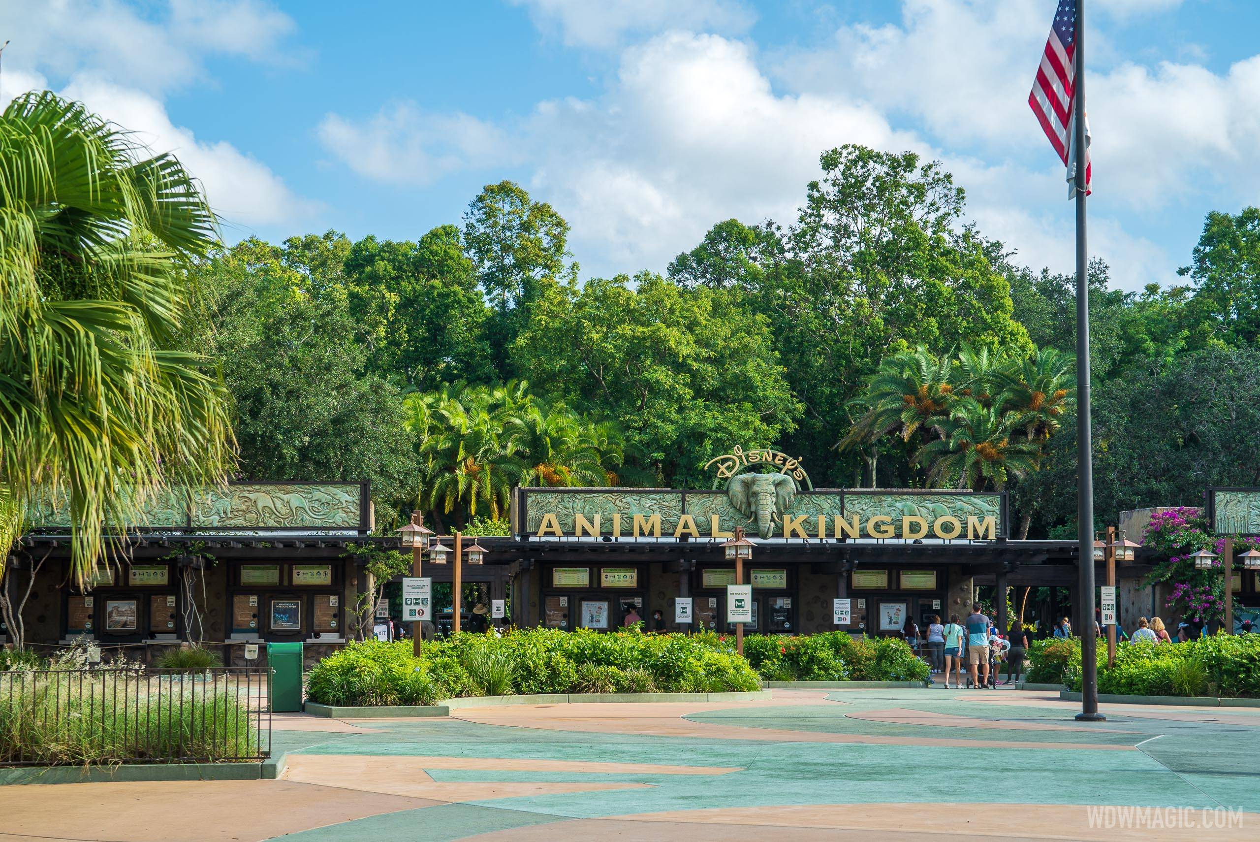 Main entrance of Disney's Animal Kingdom