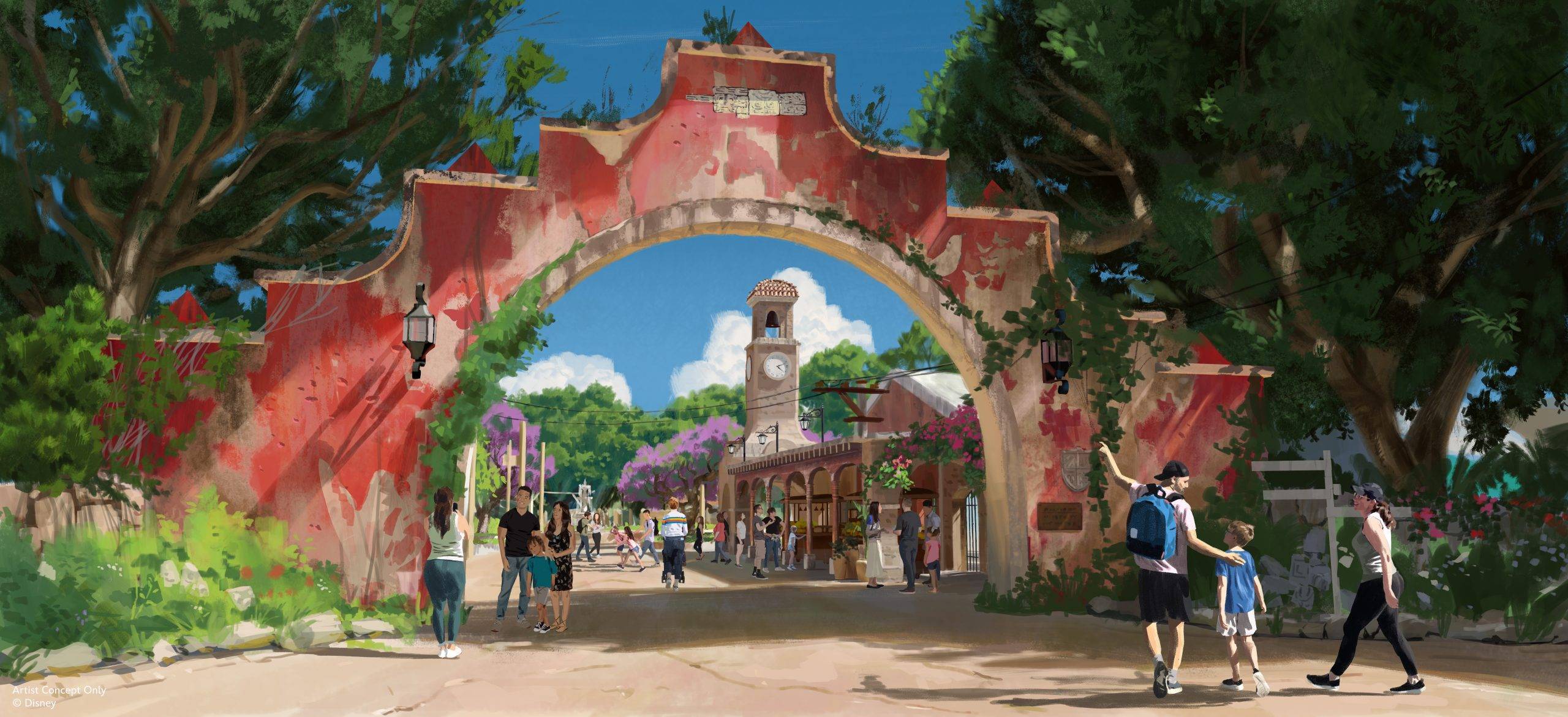 Tropical Americas Pueblo Esperanza Concept Art