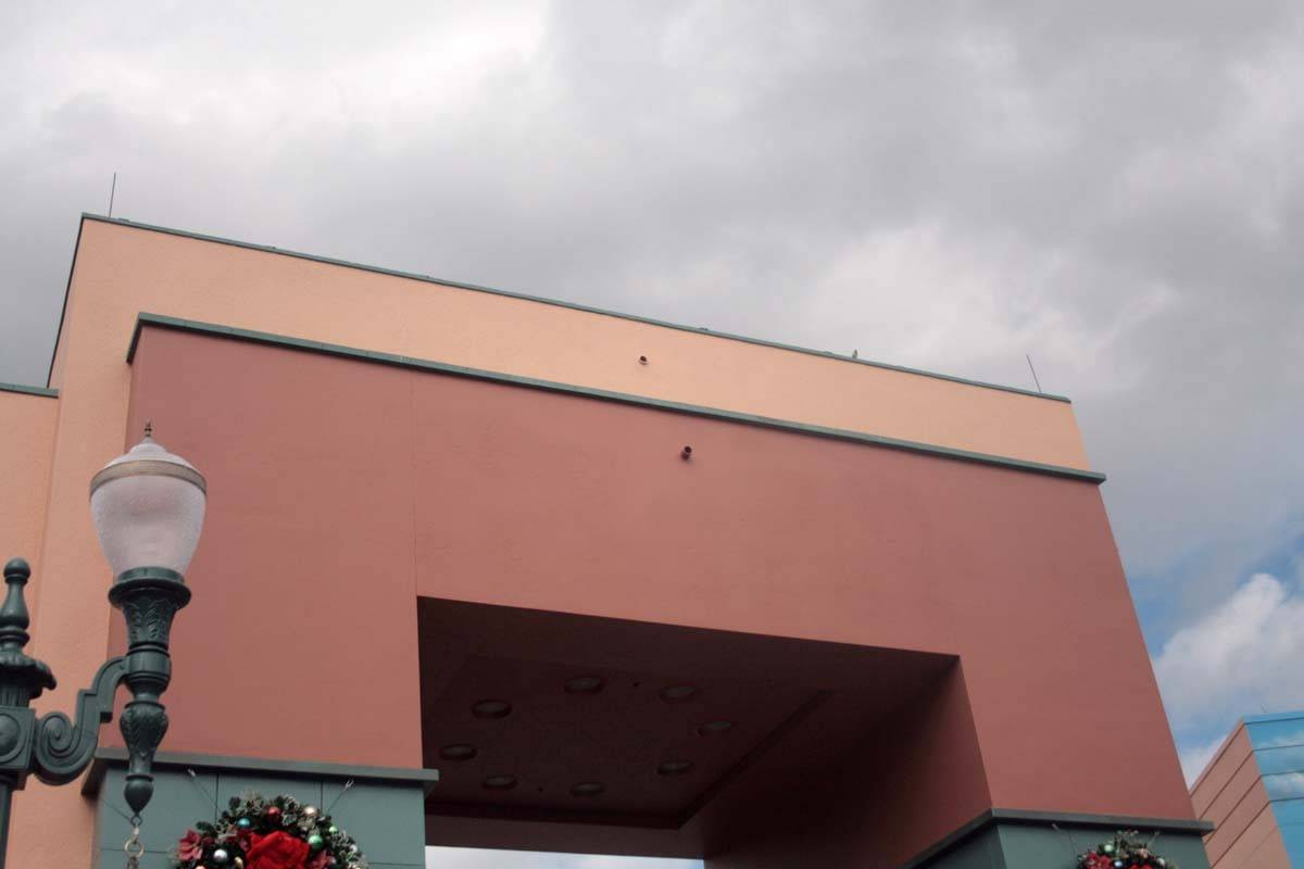 Disney-MGM Studios signage removed from the Animation Courtyard Arch
