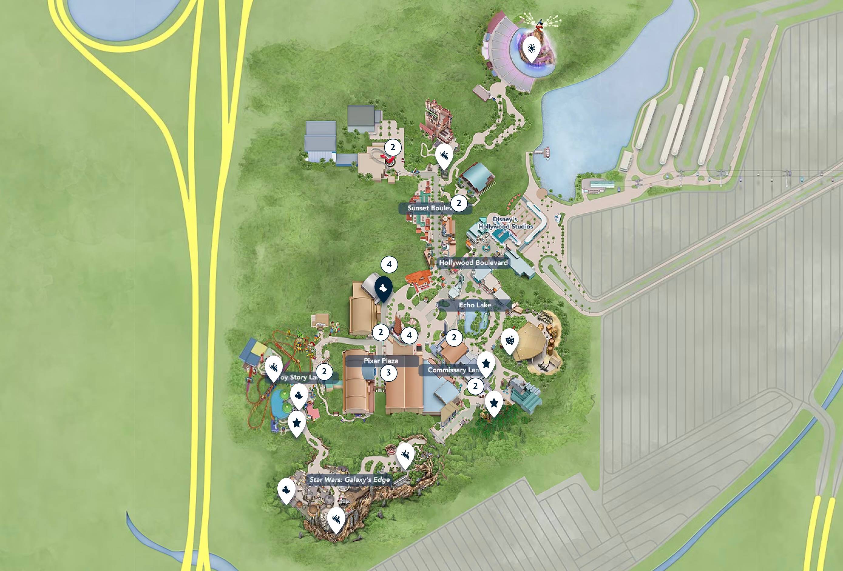 My Disney Experience Guide Map Update - September 25 2025