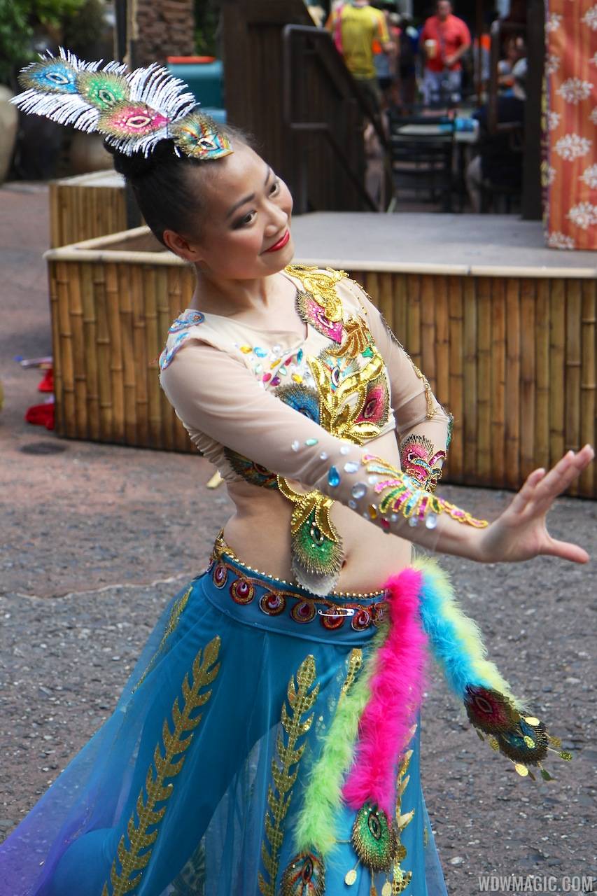 PHOTOS and VIDEO - New acrobatic dance act debuts in Animal Kingdom's Asia