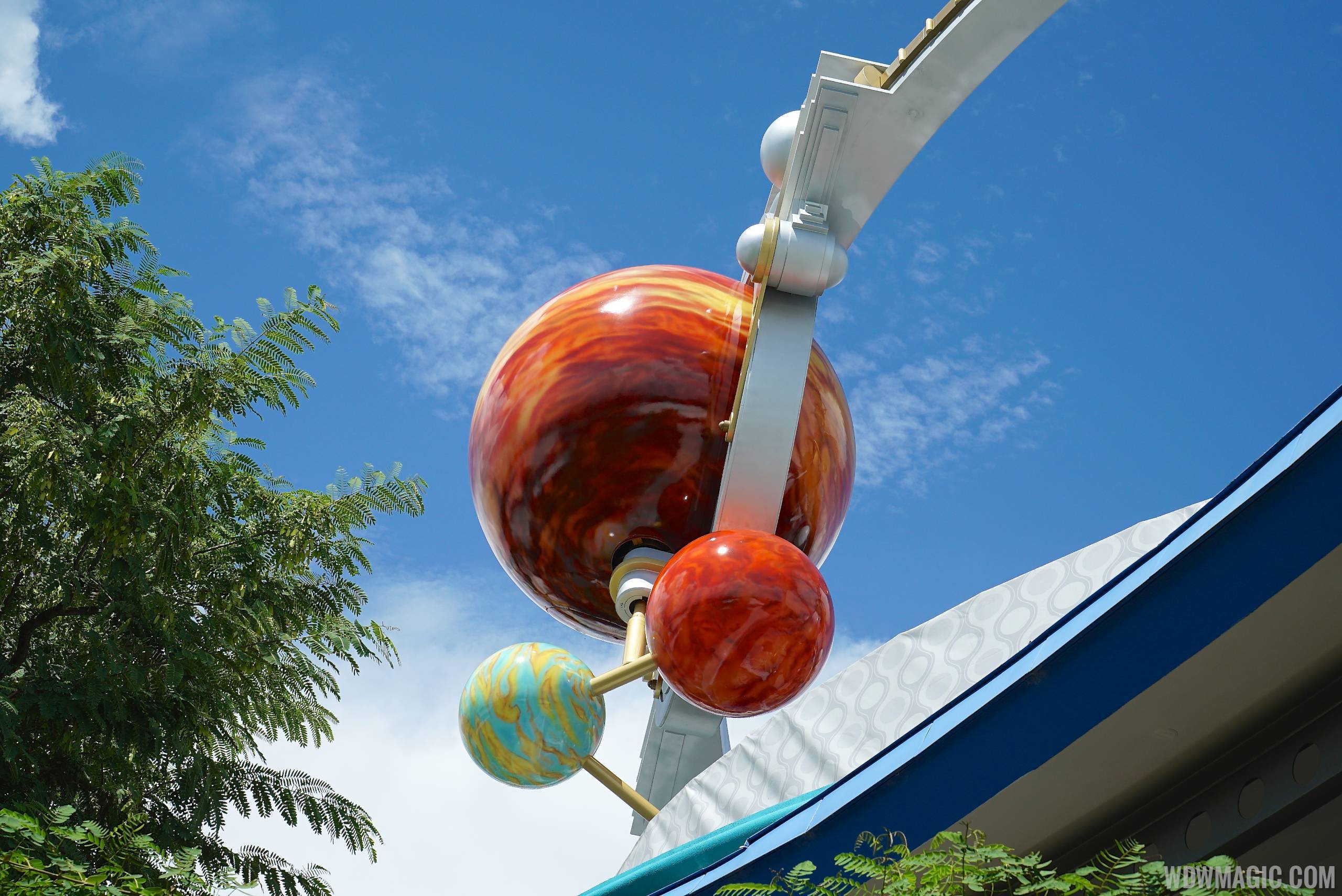 PHOTOS - Planets return to the Astro Orbitor as refurbishment continues