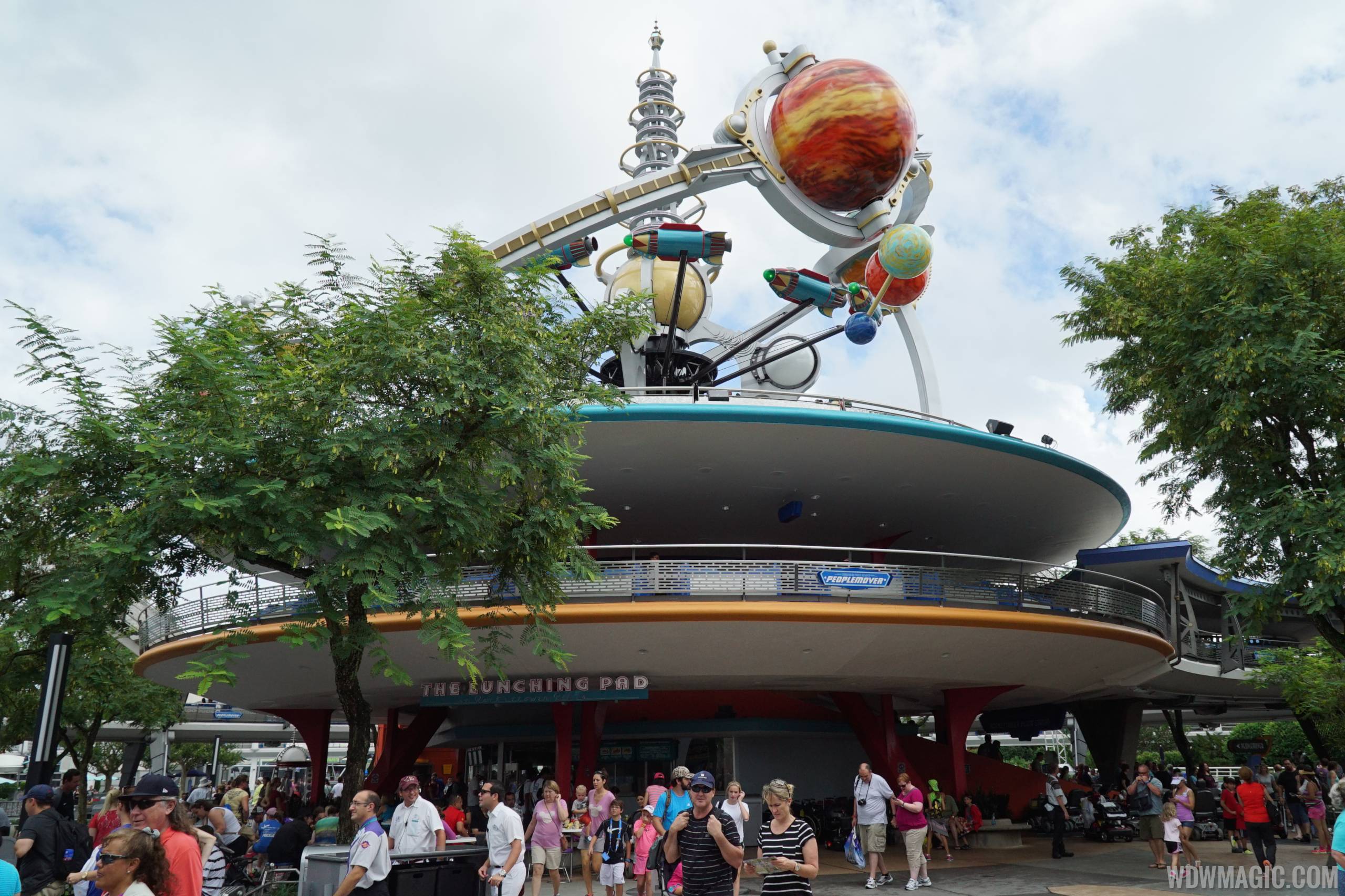 PHOTOS - Astro Orbiter reopens with new color scheme
