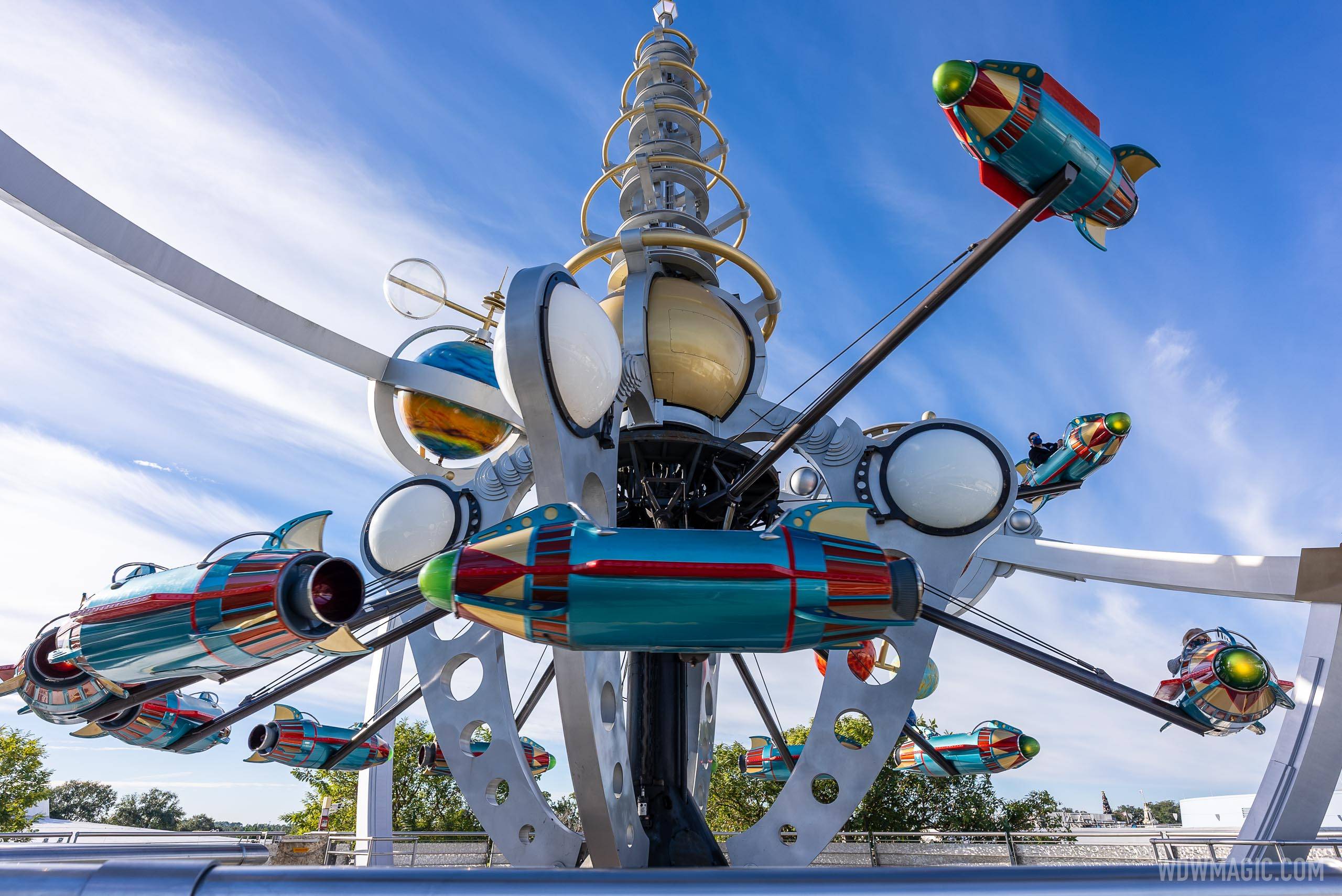 Astro Orbitor planets return and spin