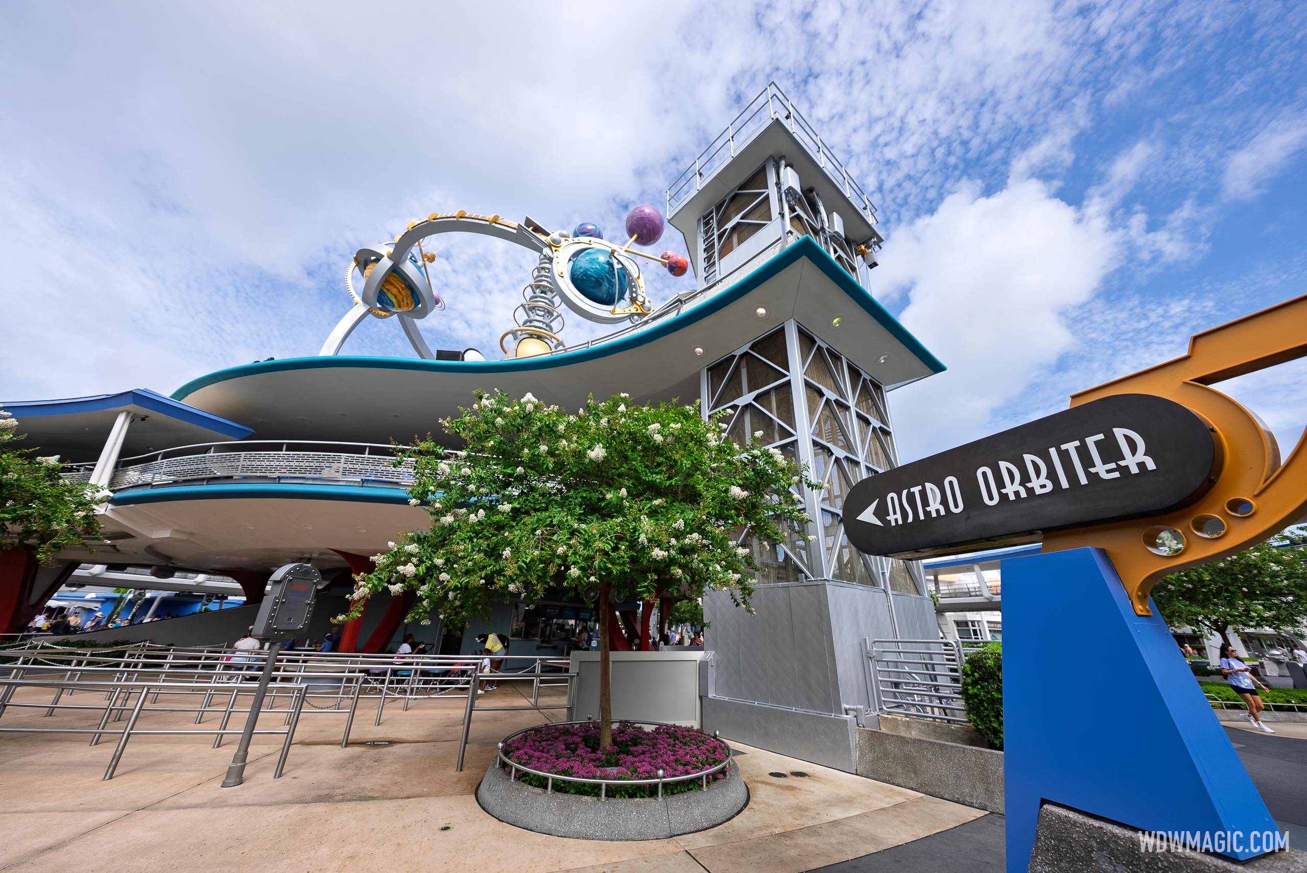 Astro Orbiter Rebuild Complete at Magic Kingdom, Testing Now Underway