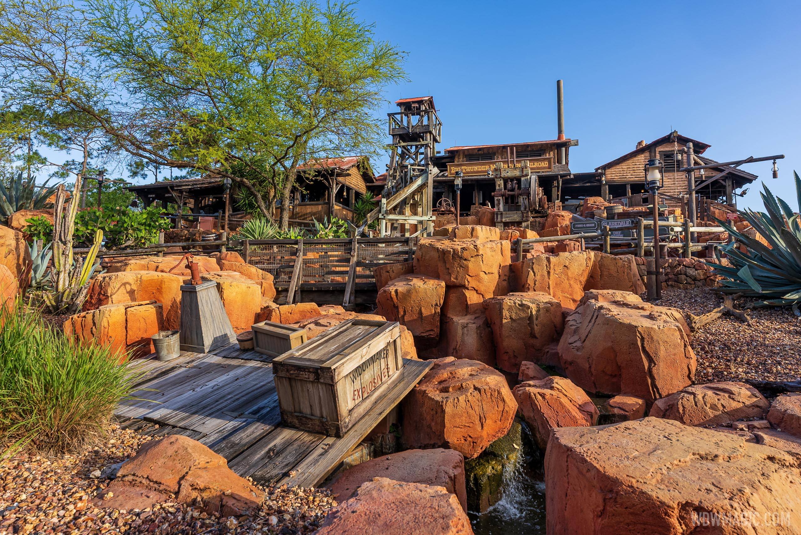 Big Thunder Mountain Railroad overview