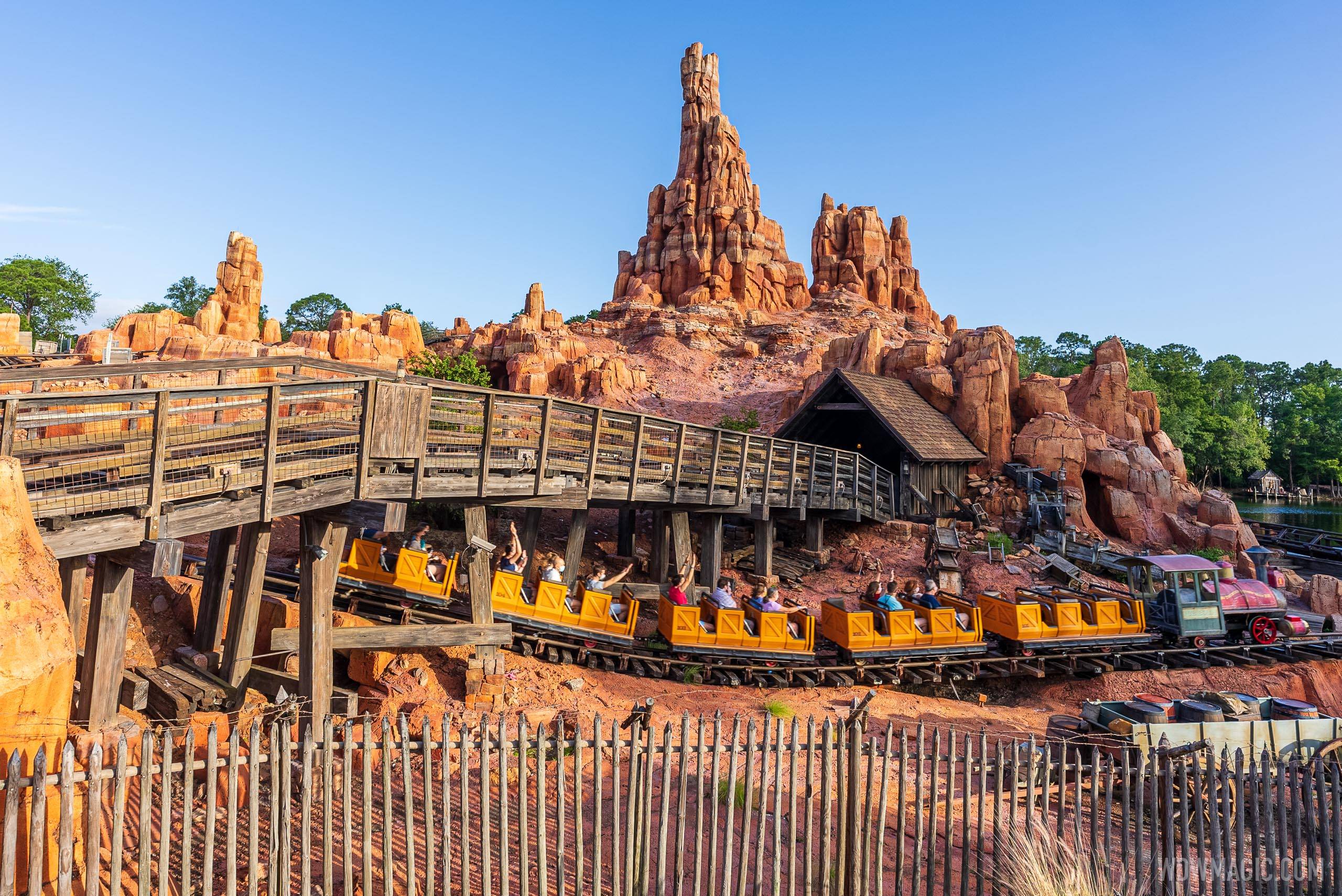 Big Thunder Mountain Overview  Disney's Magic Kingdom Attractions