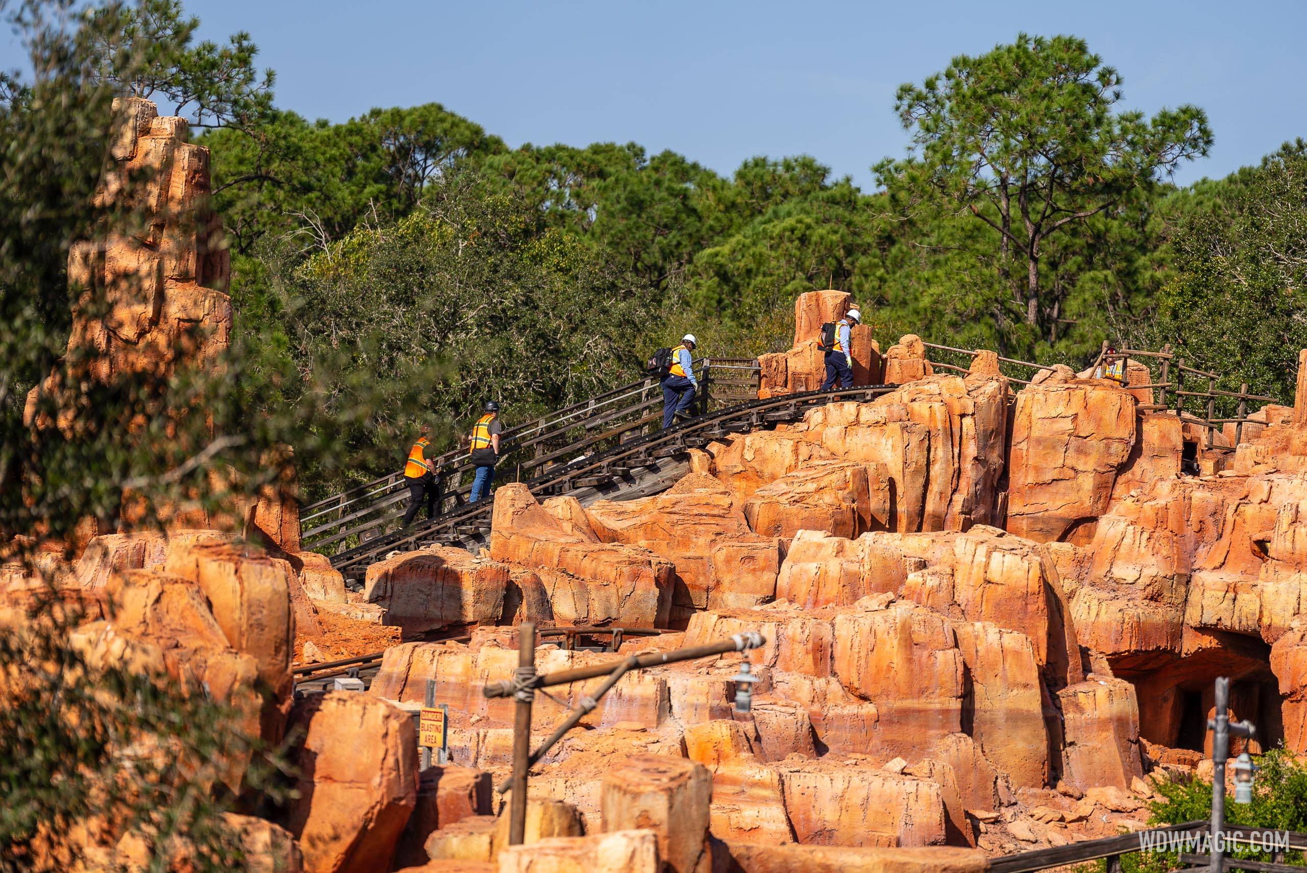 Big Thunder Mountain Refurbishment - January 6 2025