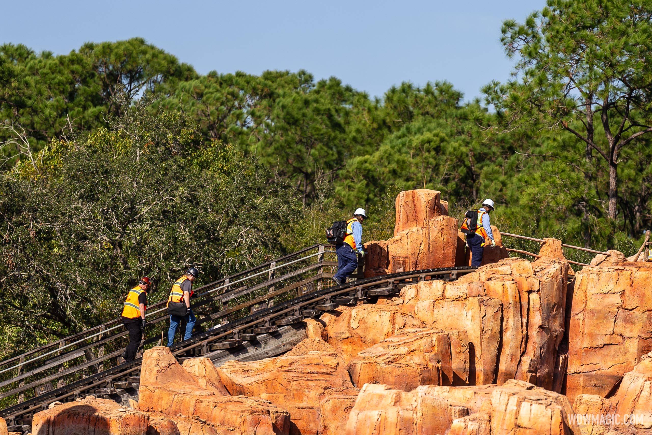 Big Thunder Mountain Refurbishment - January 6 2025