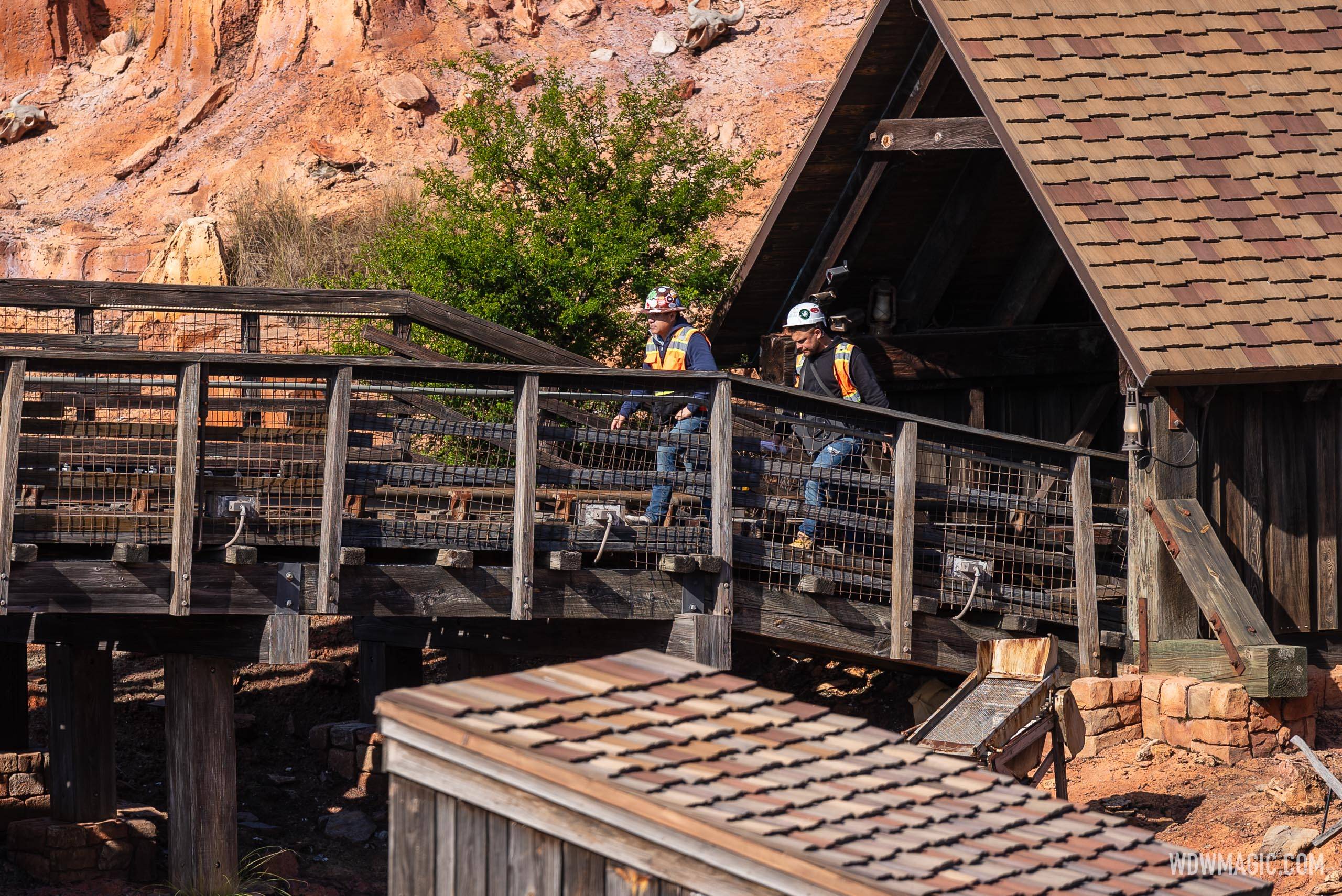 Big Thunder Mountain Refurbishment - January 6 2025