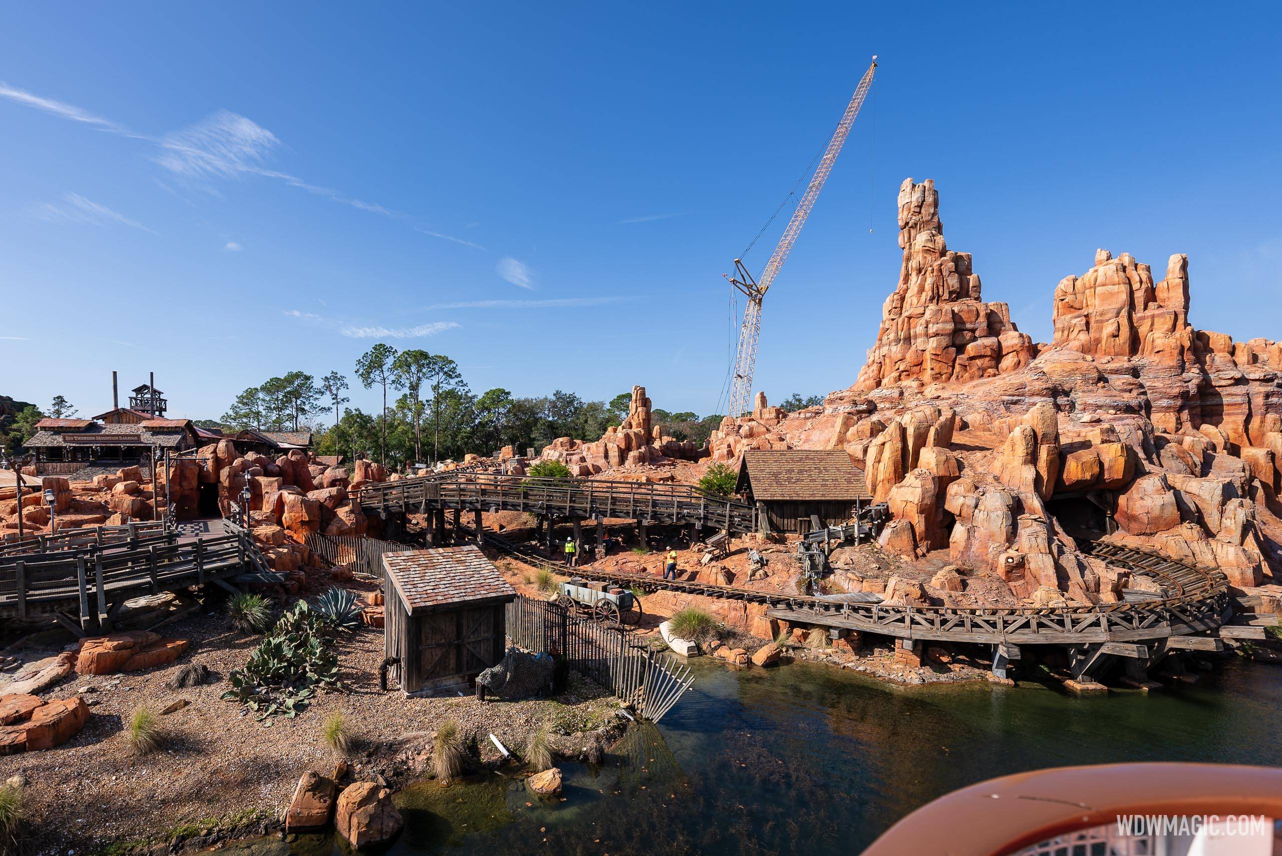 Big Thunder Mountain Refurbishment - January 6 2025