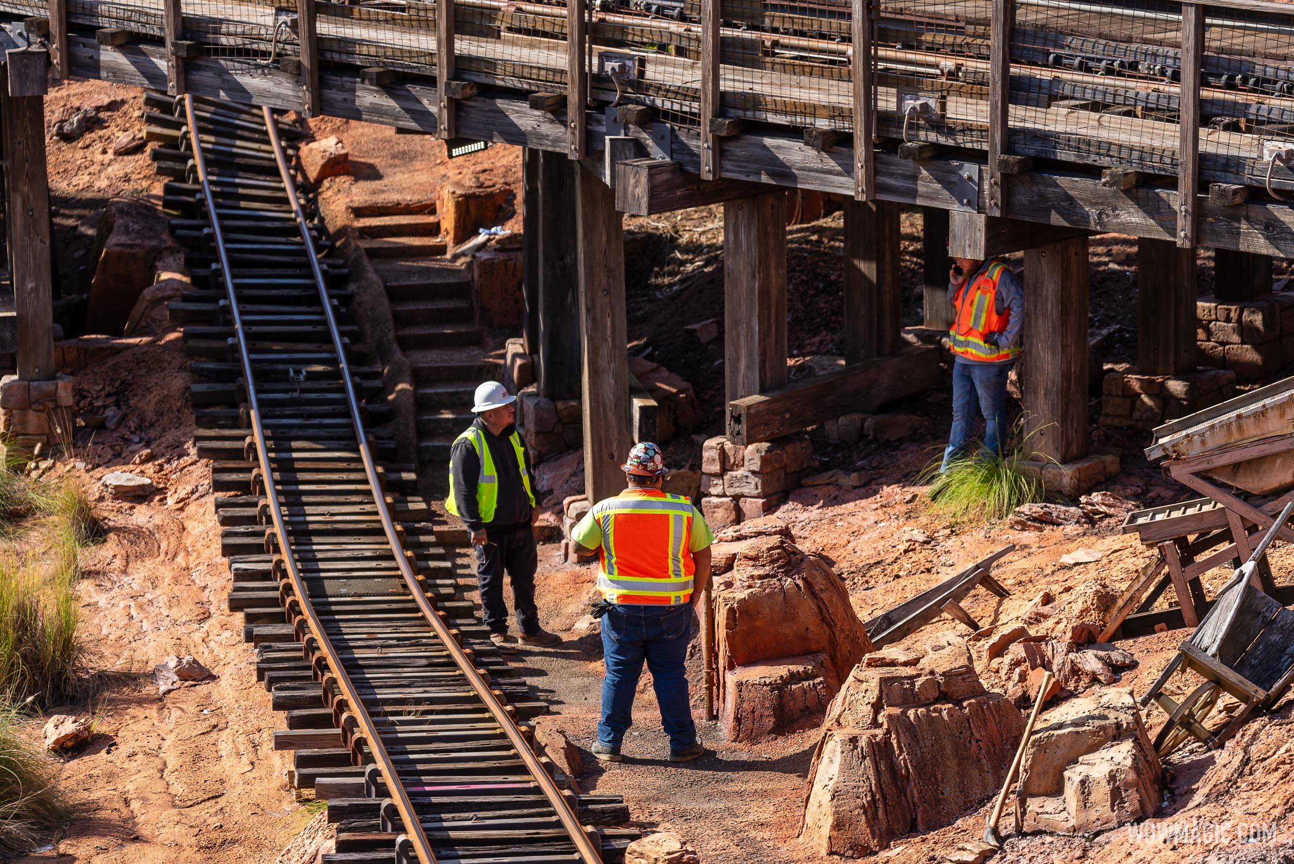 Big Thunder Mountain Refurbishment - January 6 2025