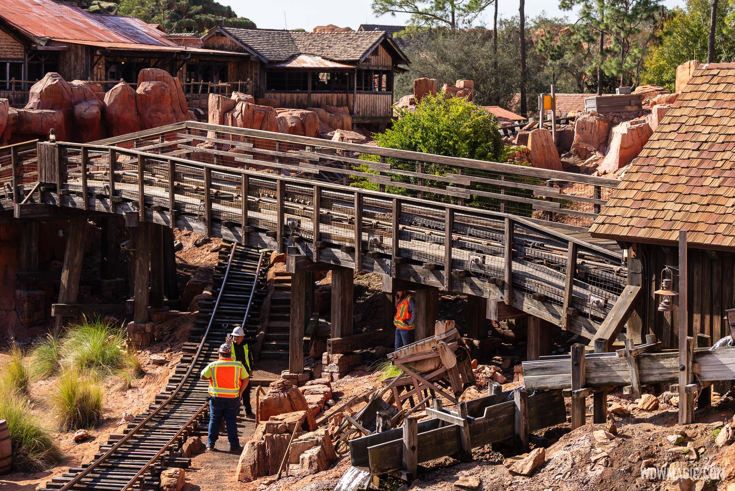 Big Thunder Mountain Refurbishment - January 6 2025