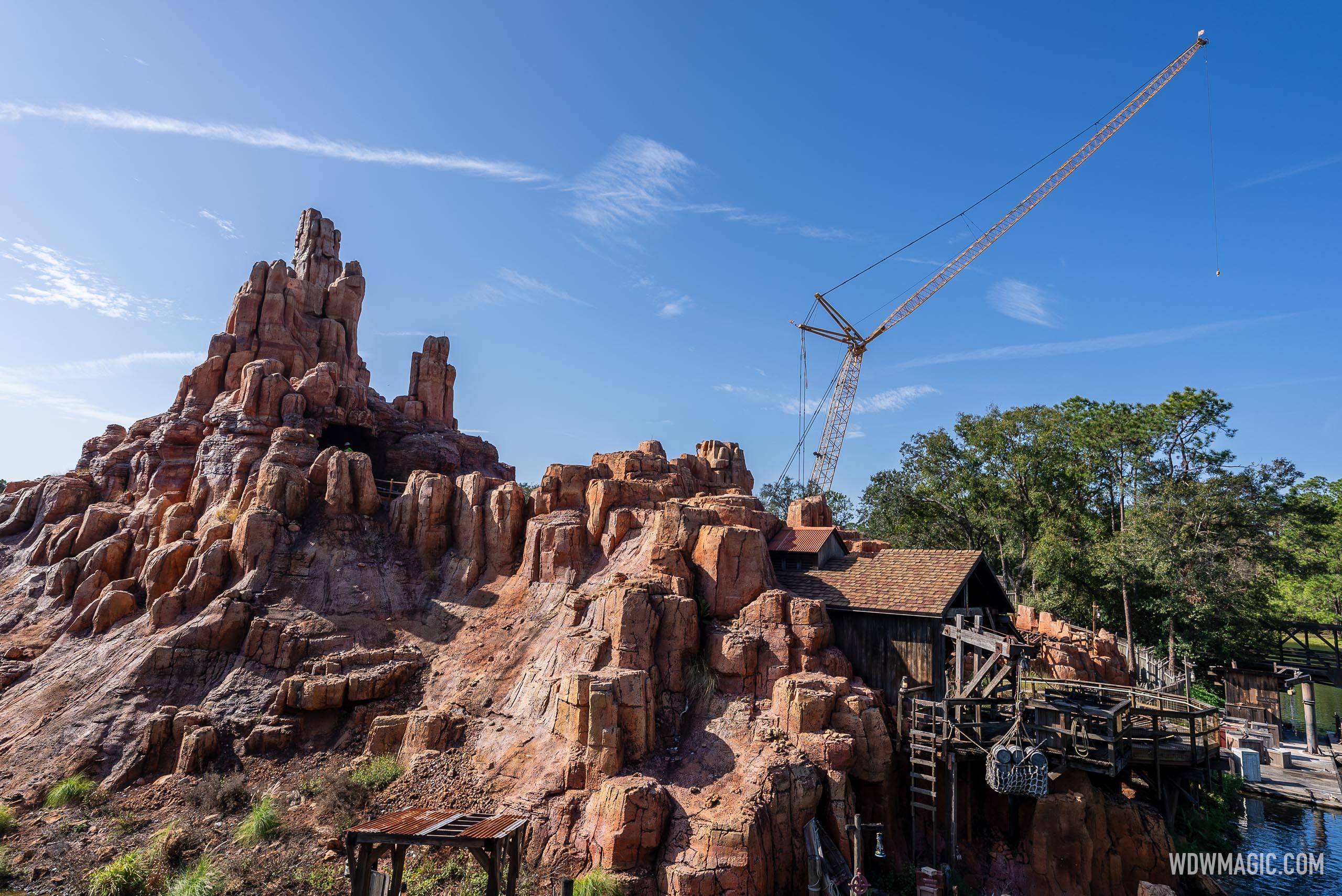 Big Thunder Mountain Refurbishment - January 6 2025