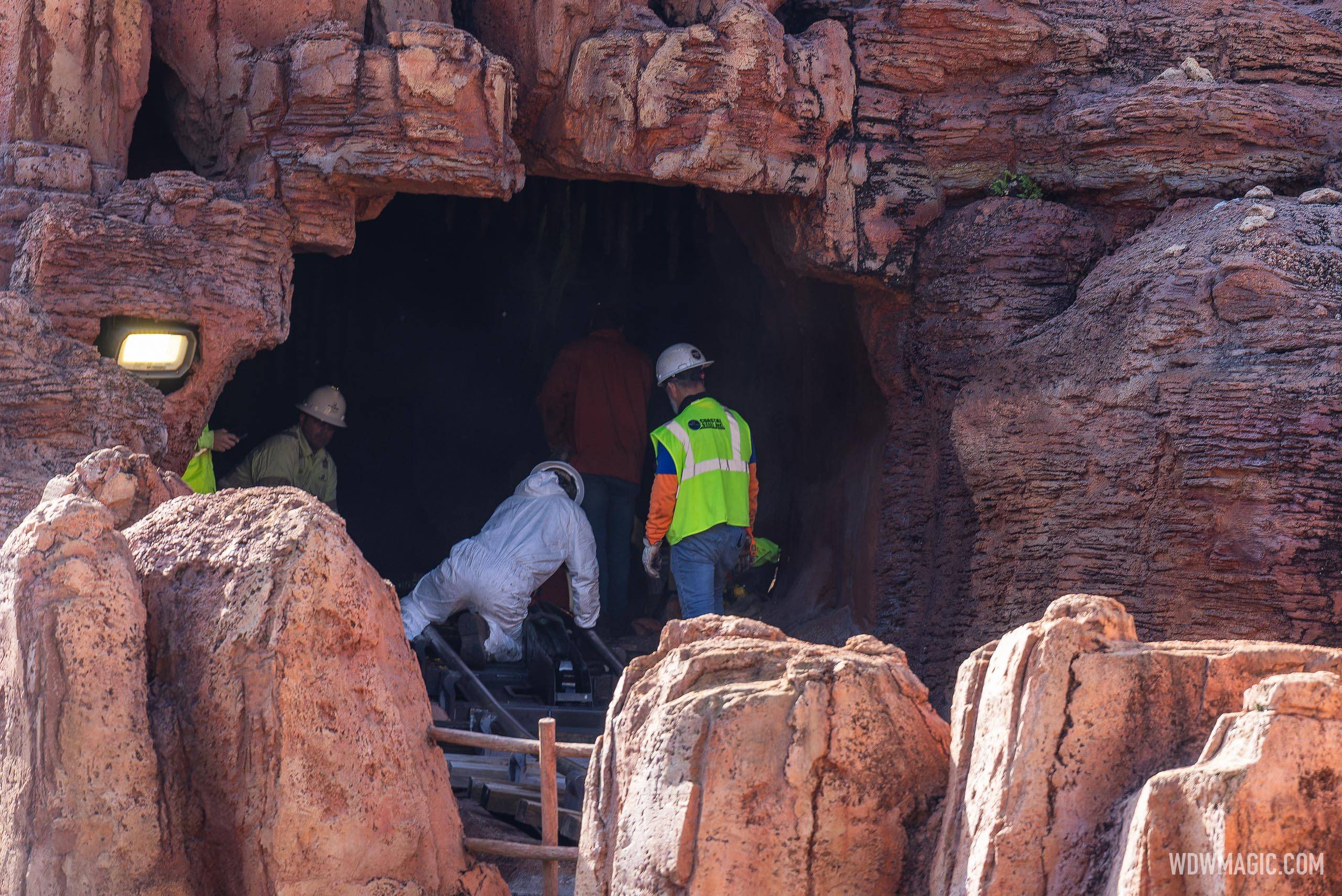 Big Thunder Mountain Refurbishment - January 6 2025