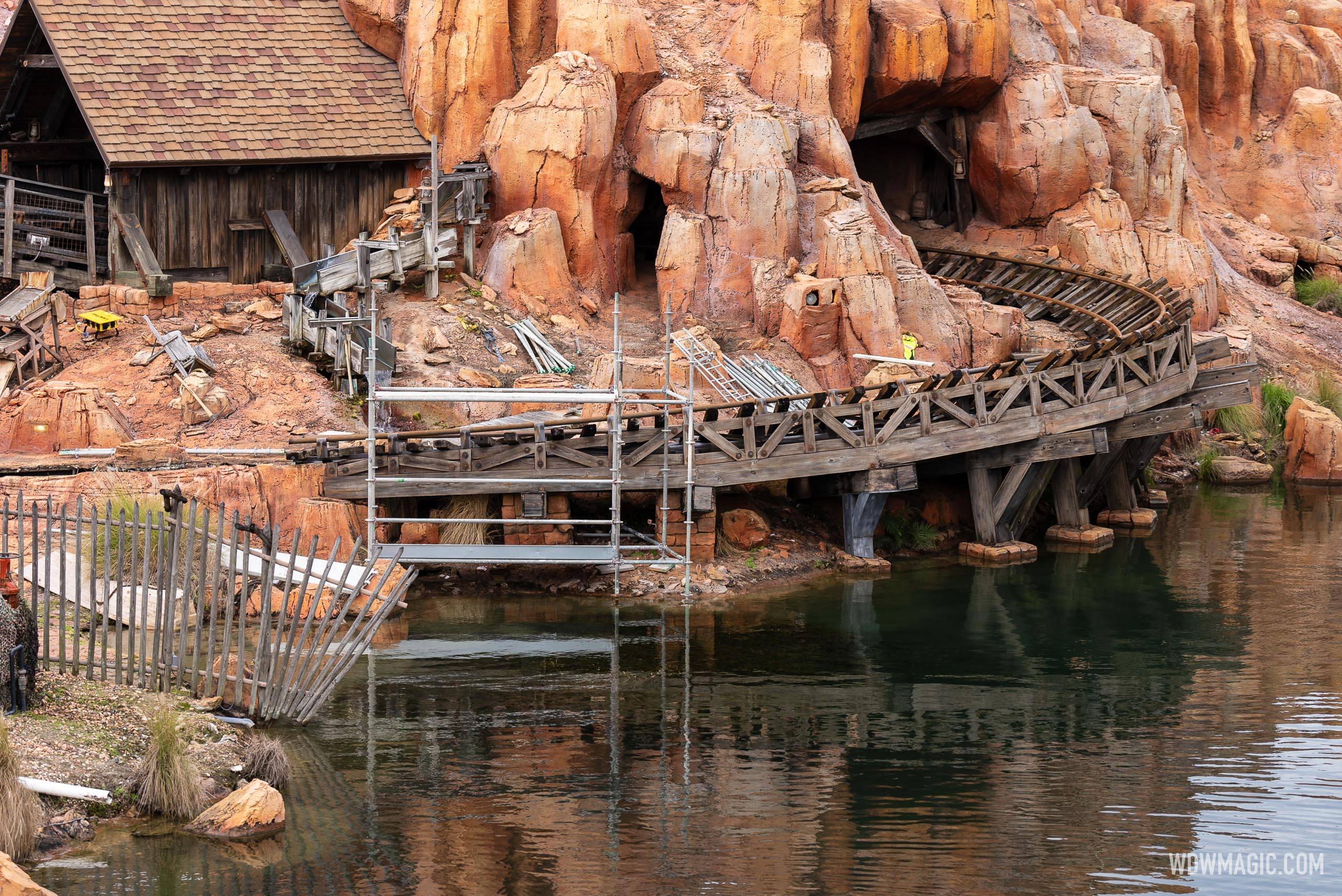 Big Thunder Mountain Refurbishment - January 15 2025