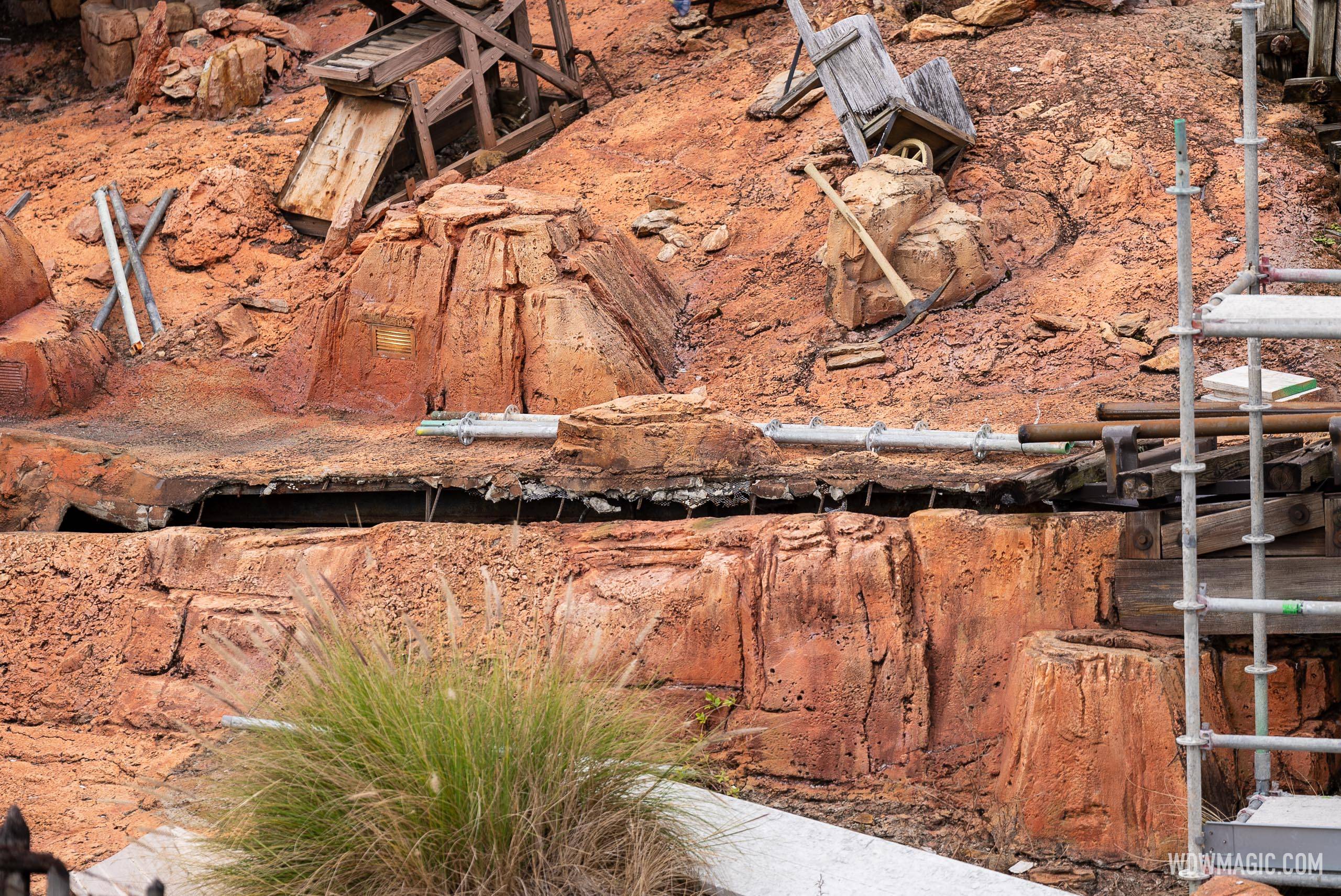 Big Thunder Mountain Refurbishment - January 15 2025