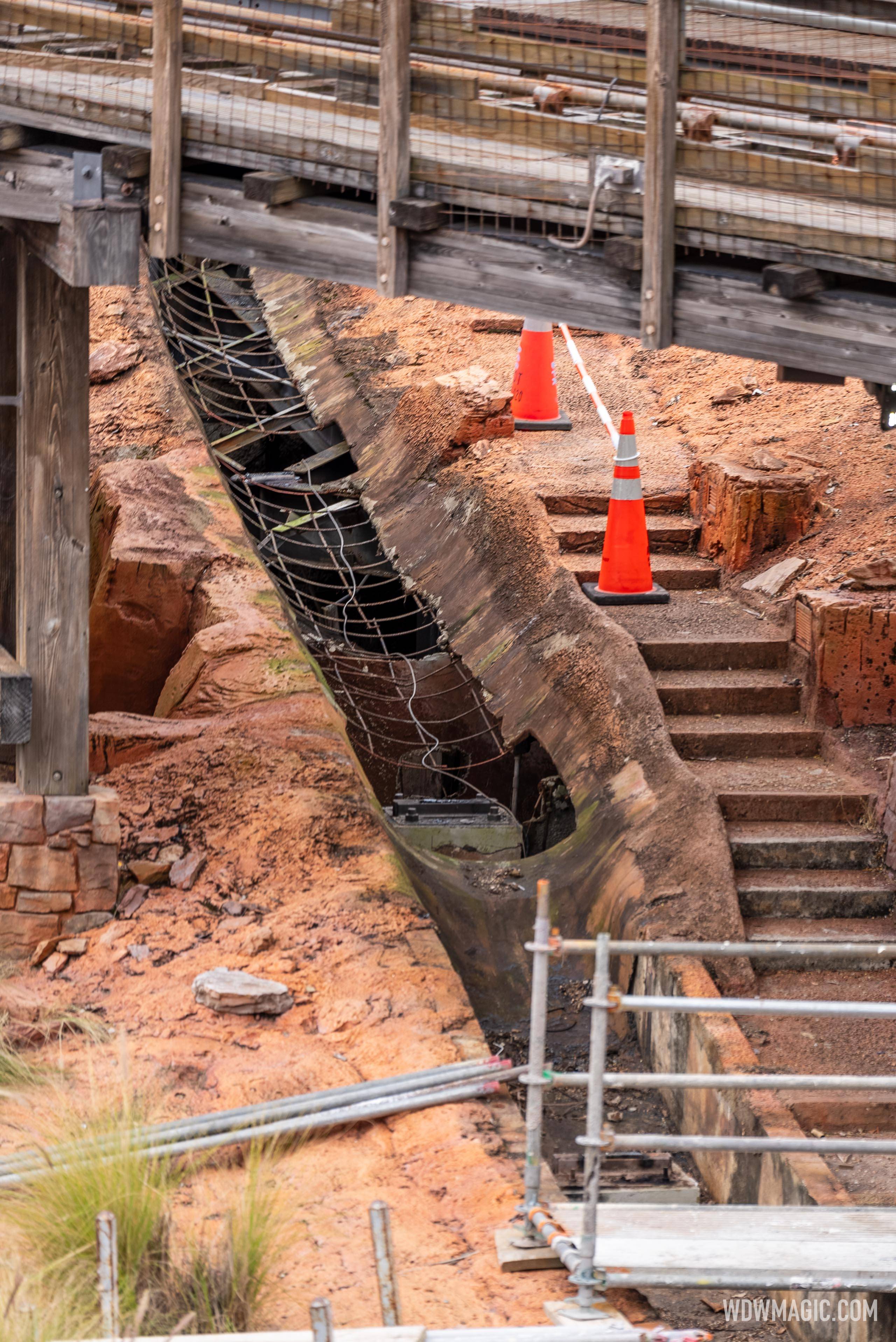 Big Thunder Mountain Refurbishment - January 15 2025