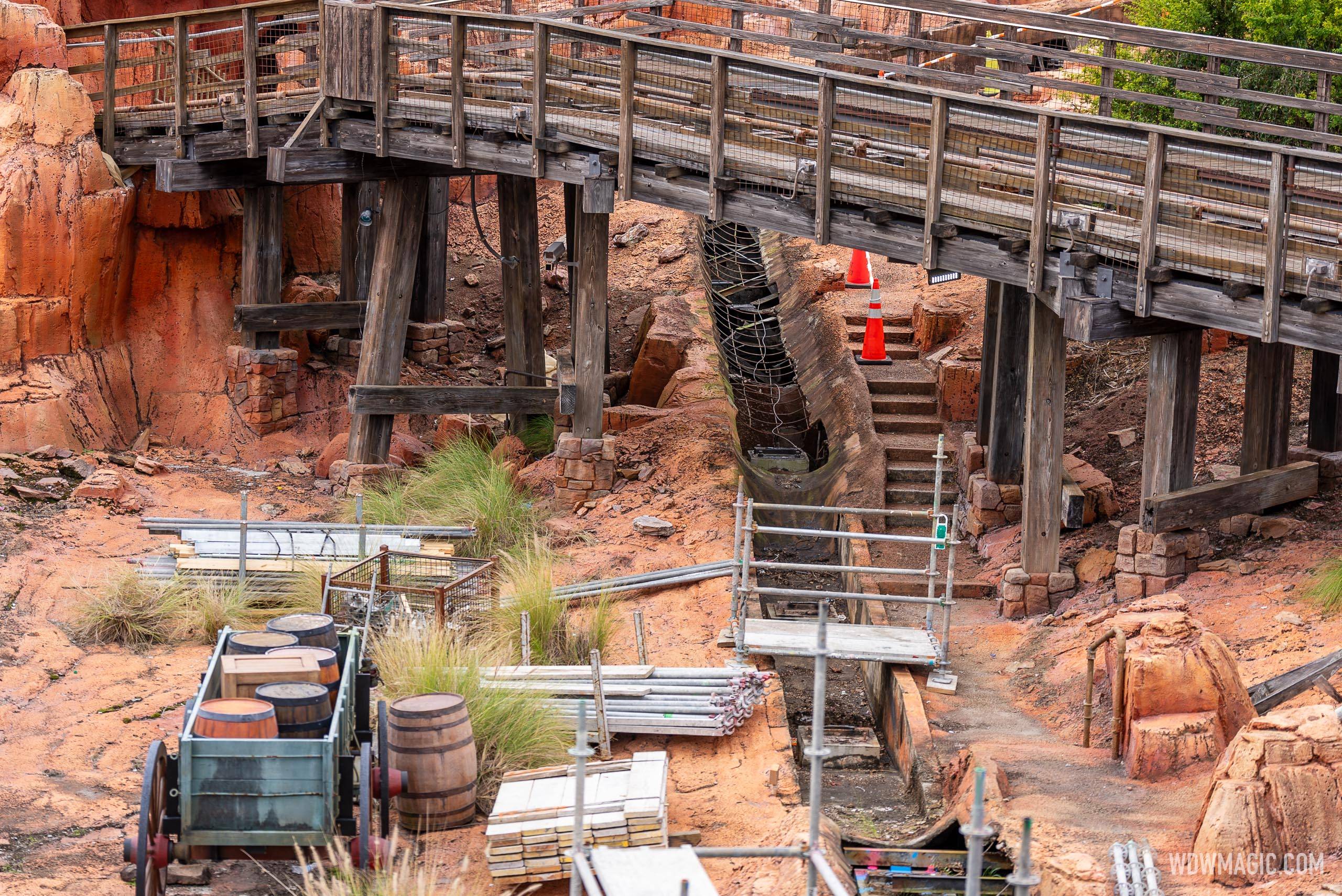 Big Thunder Mountain Refurbishment - January 15 2025