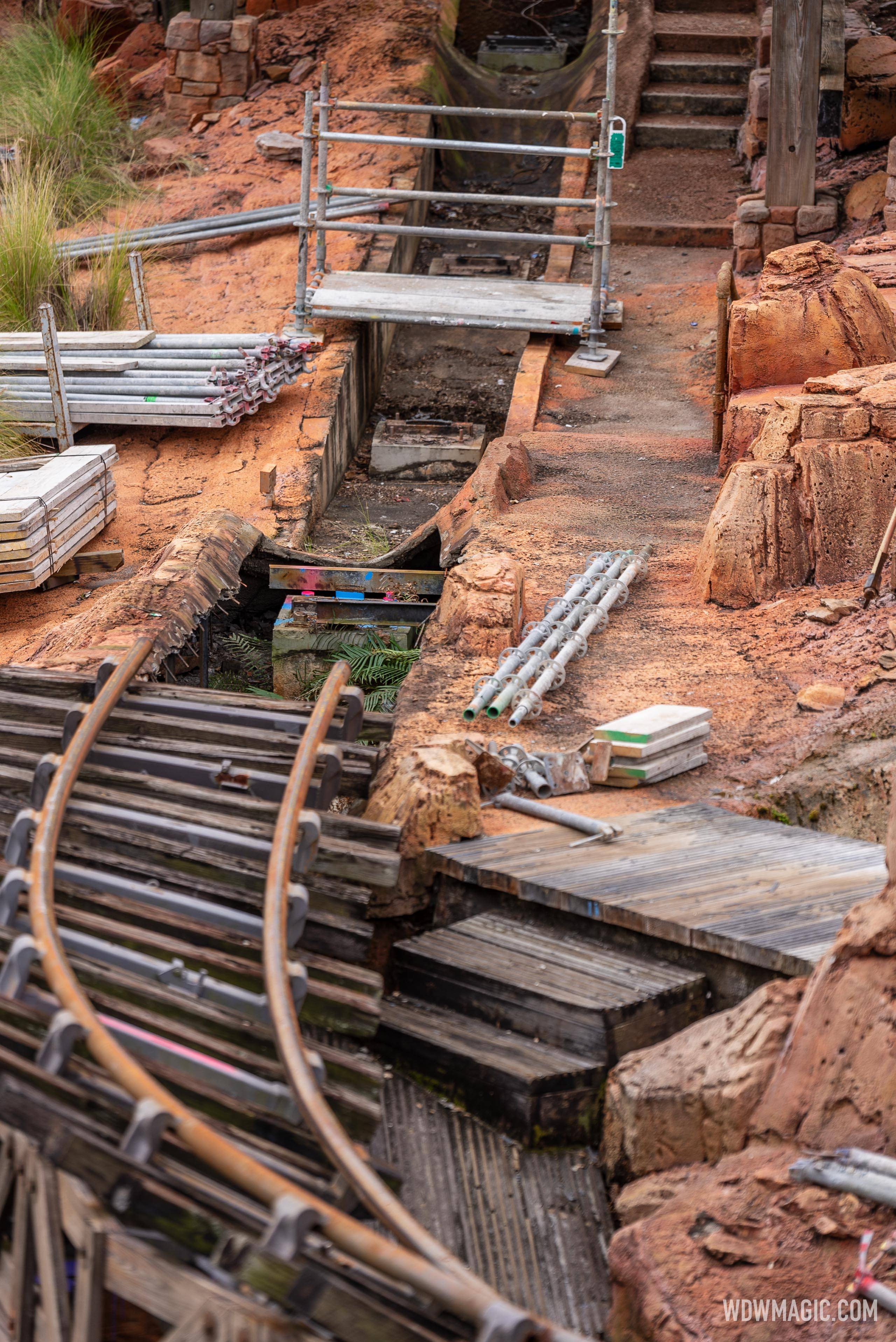 Big Thunder Mountain Refurbishment - January 15 2025