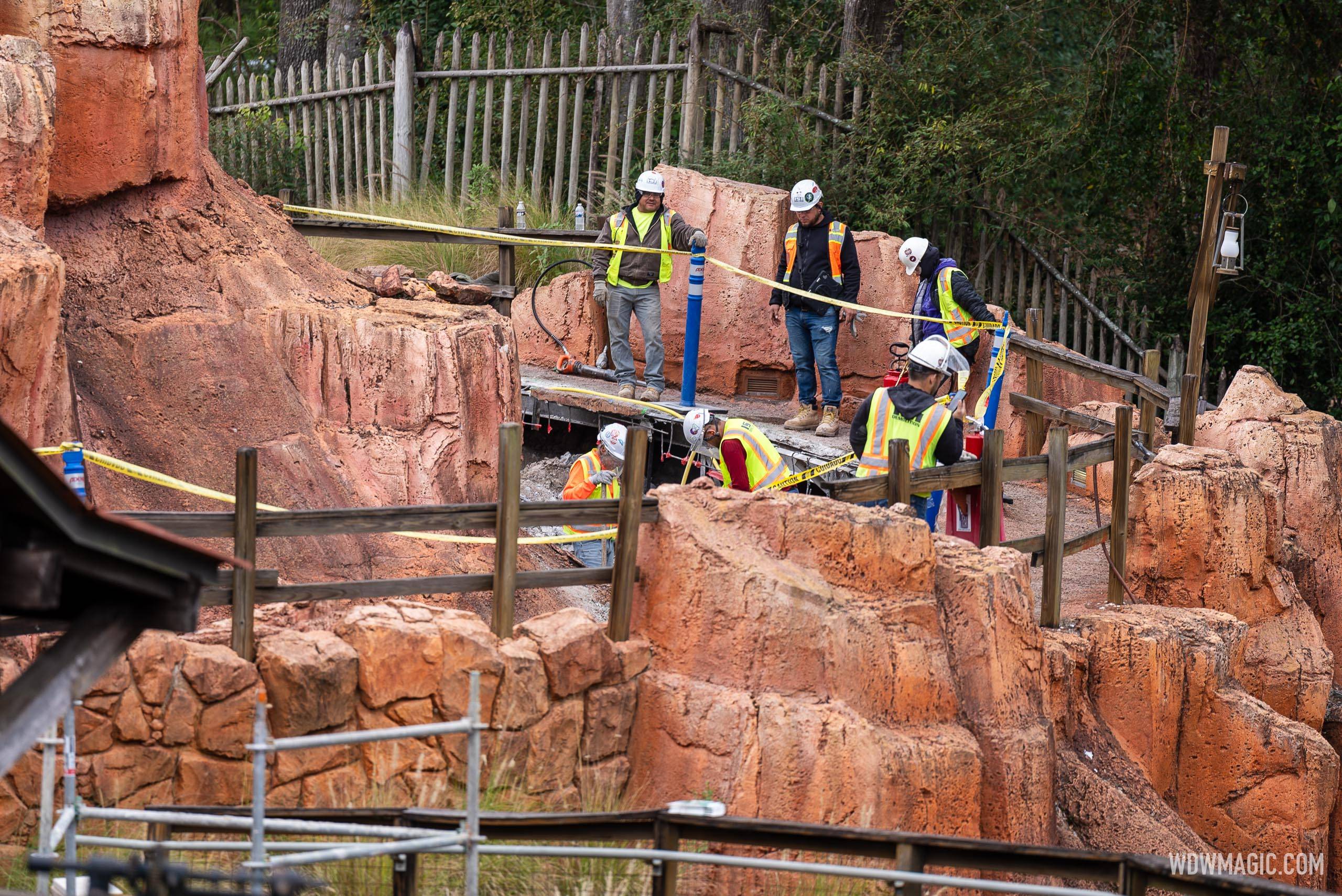 Big Thunder Mountain Refurbishment - January 15 2025