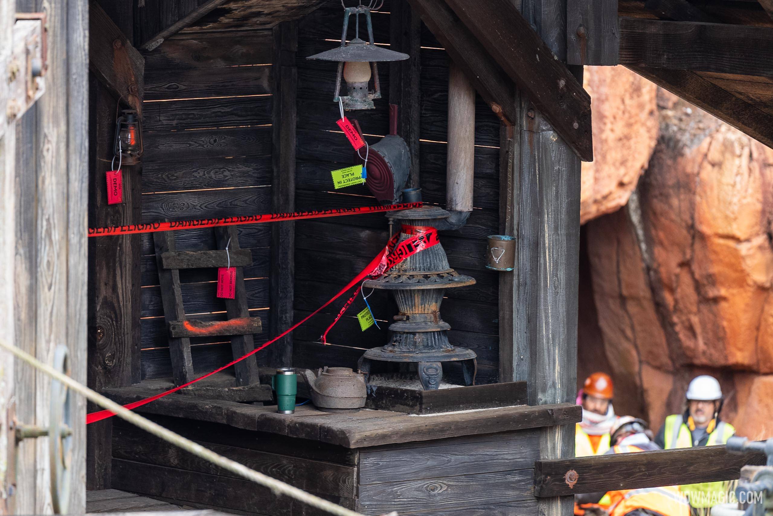 Big Thunder Mountain Refurbishment - January 15 2025