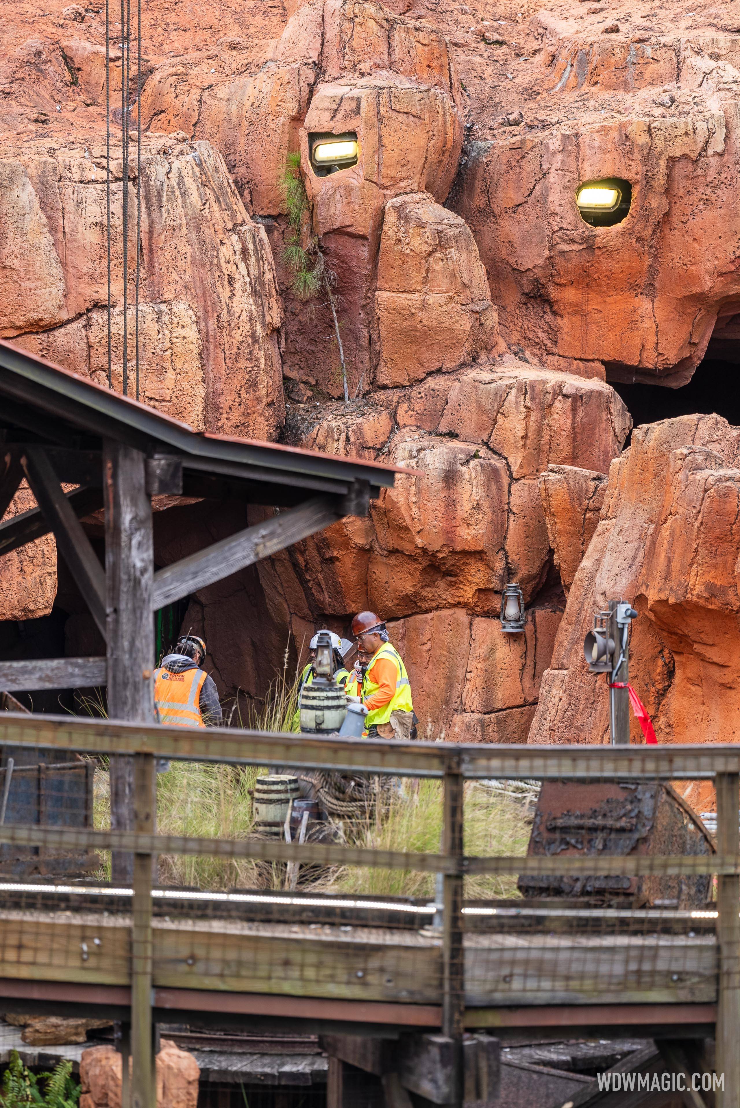 Big Thunder Mountain Refurbishment - January 15 2025