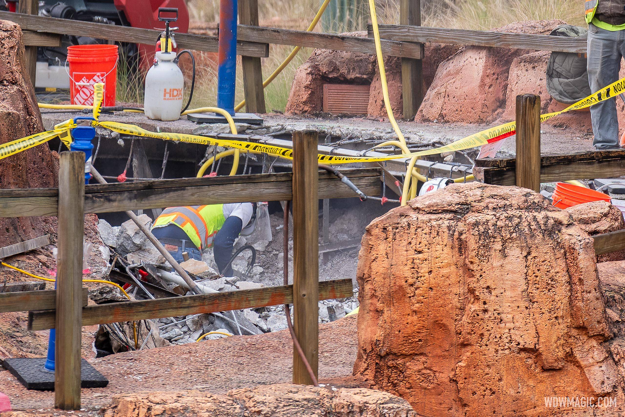 Big Thunder Mountain Refurbishment - January 15 2025