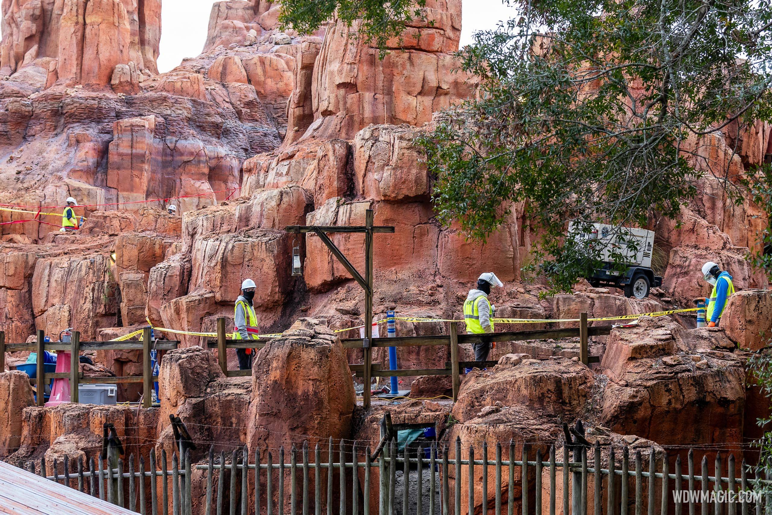 Big Thunder Mountain Refurbishment - January 15 2025