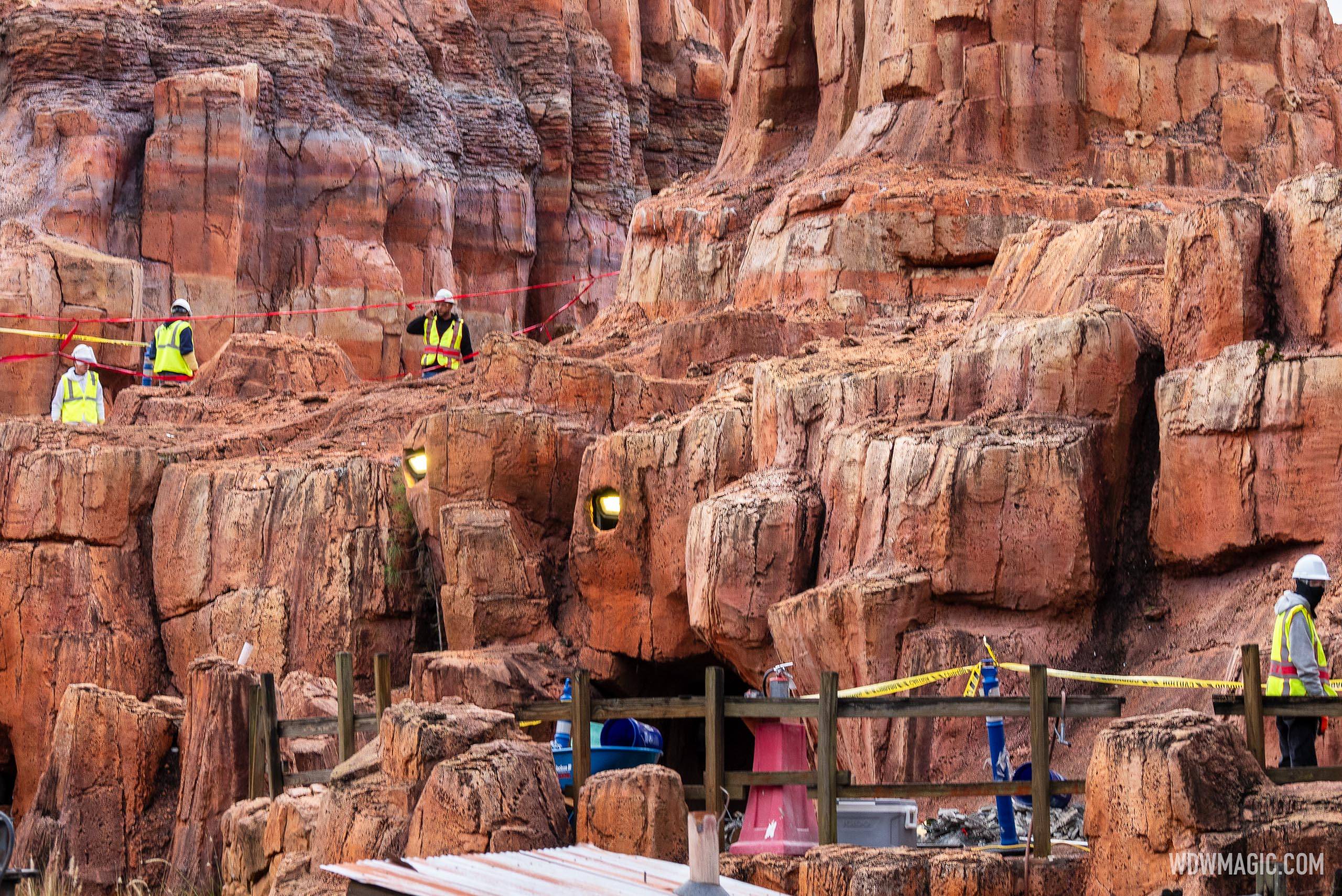 Big Thunder Mountain Refurbishment - January 15 2025