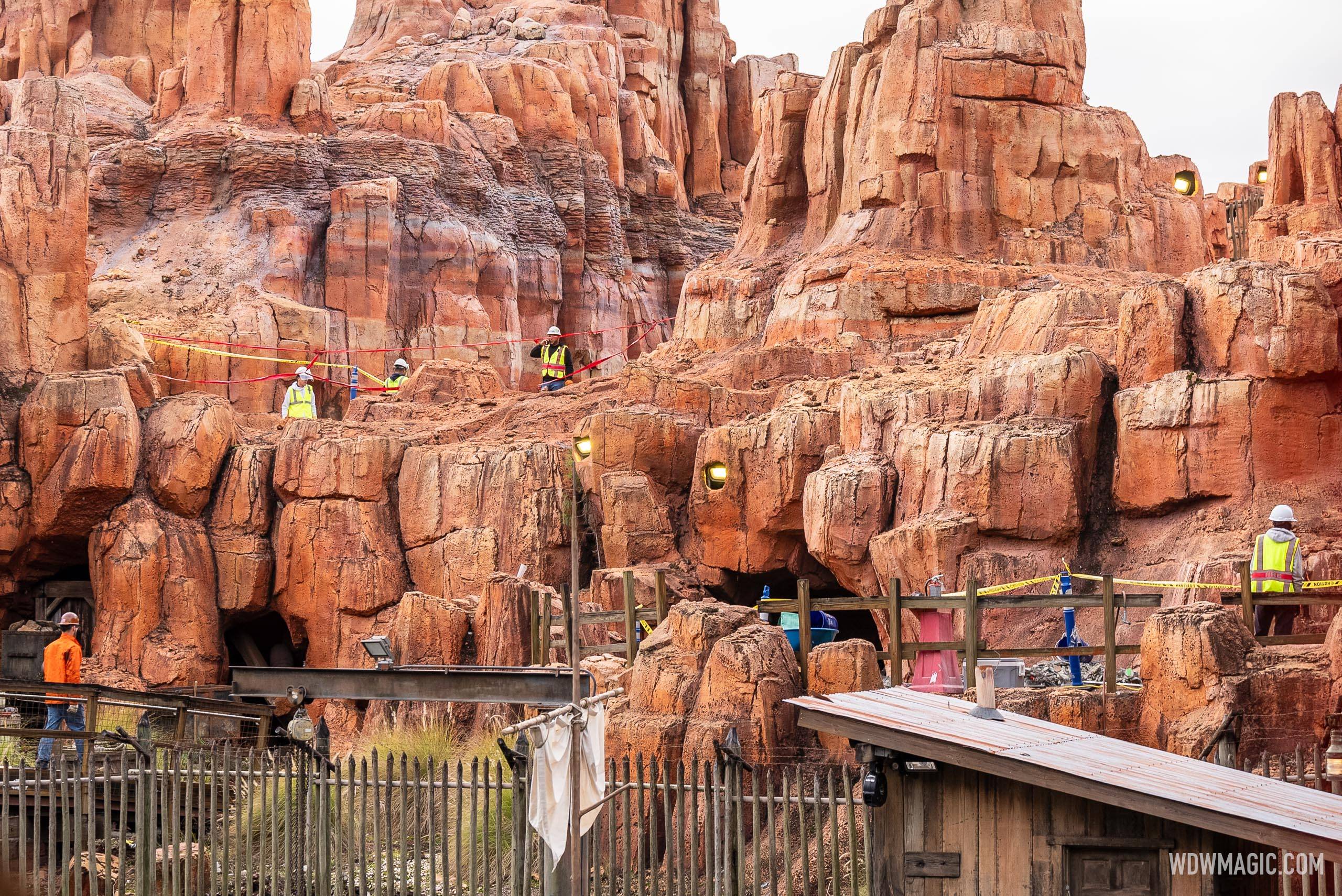 Big Thunder Mountain Refurbishment - January 15 2025